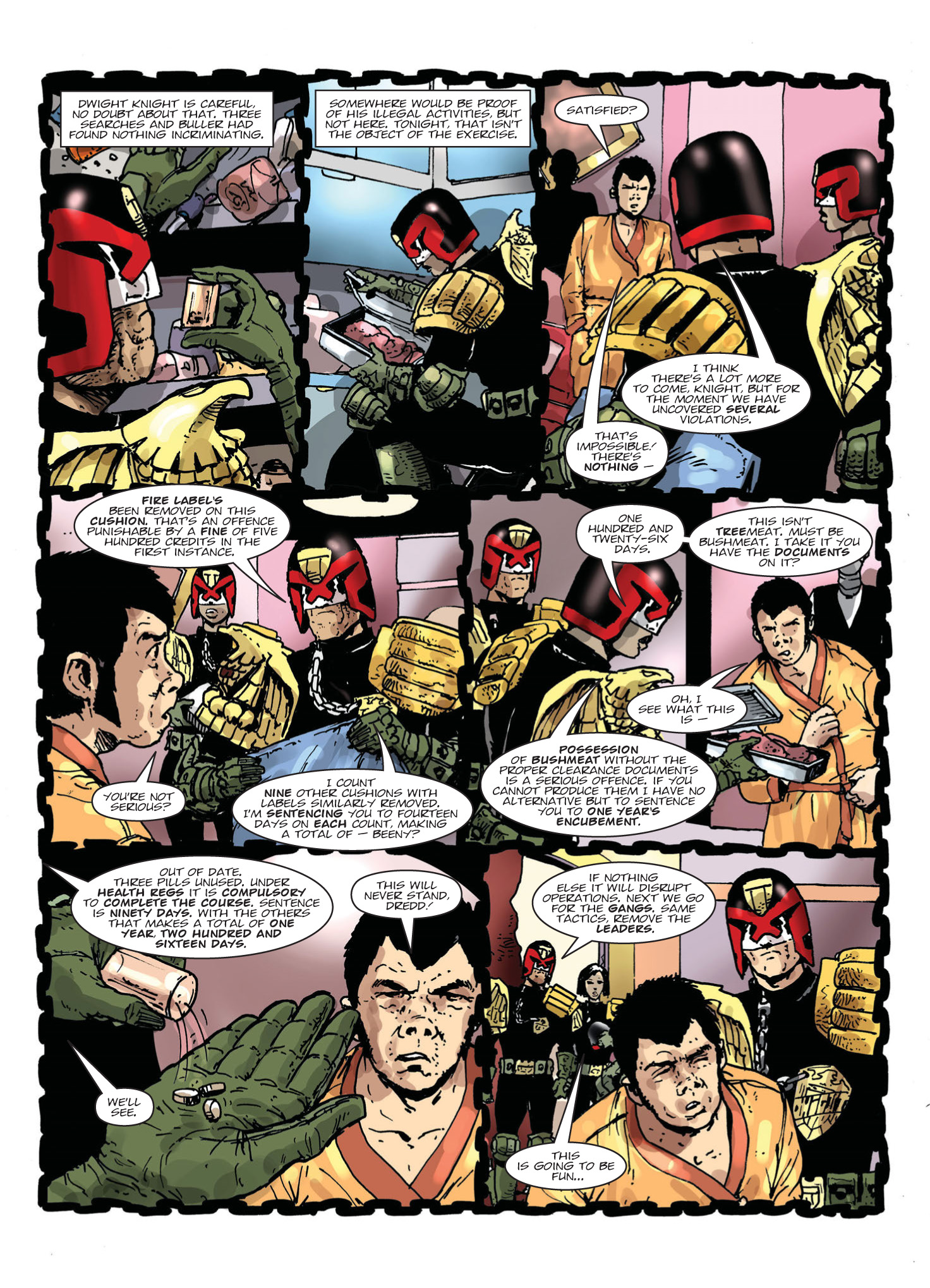 Read online Judge Dredd Megazine (Vol. 5) comic -  Issue #396 - 92