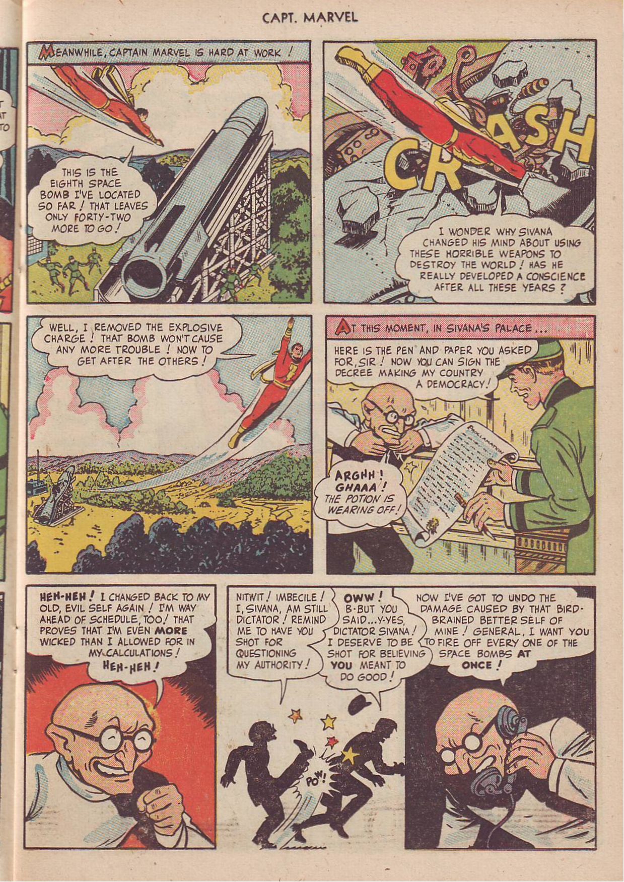 Read online Captain Marvel Adventures comic -  Issue #107 - 23