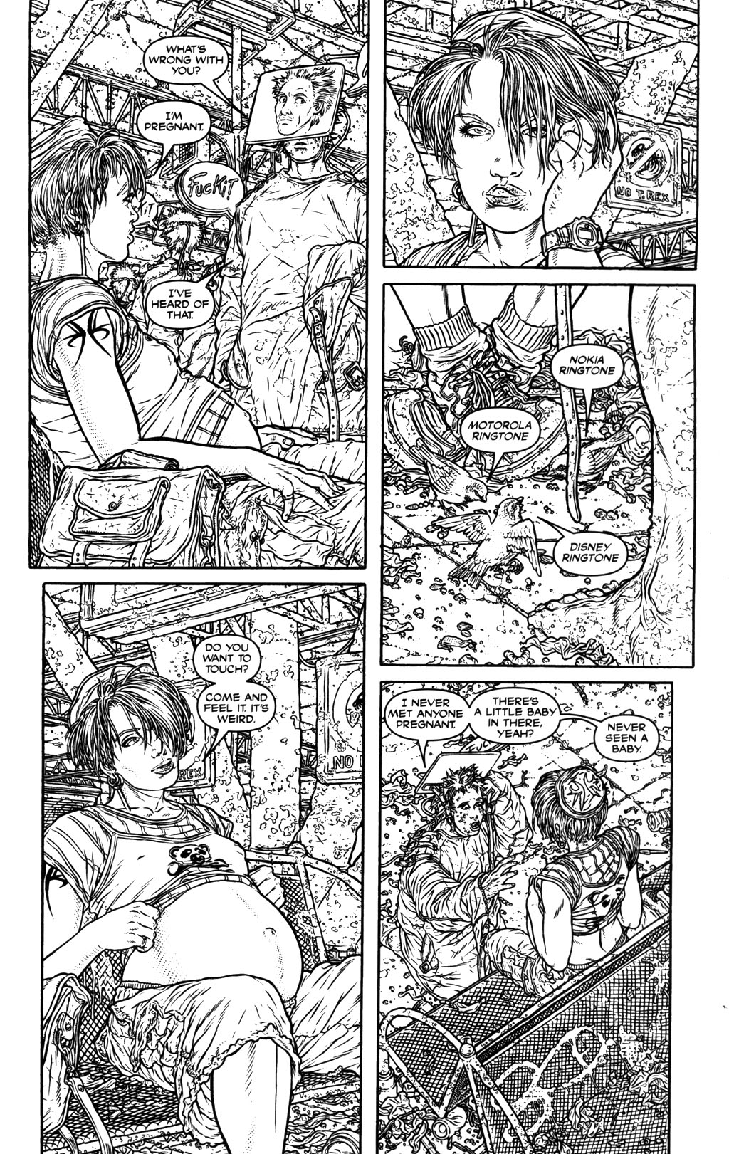 Read online Warren Ellis' Angel Stomp Future comic -  Issue # Full - 4