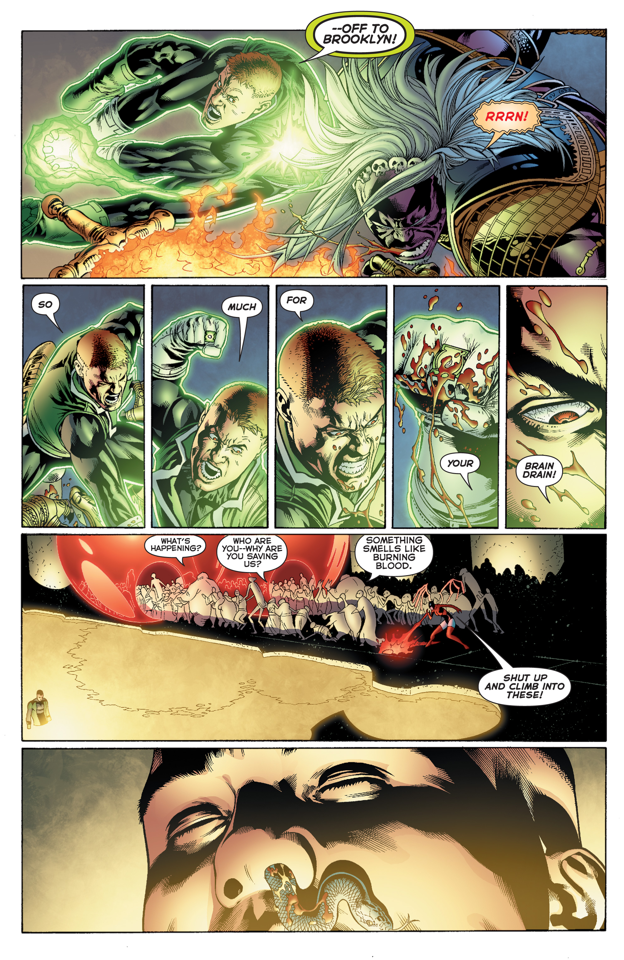 Read online Green Lantern: Emerald Warriors comic -  Issue #7 - 14