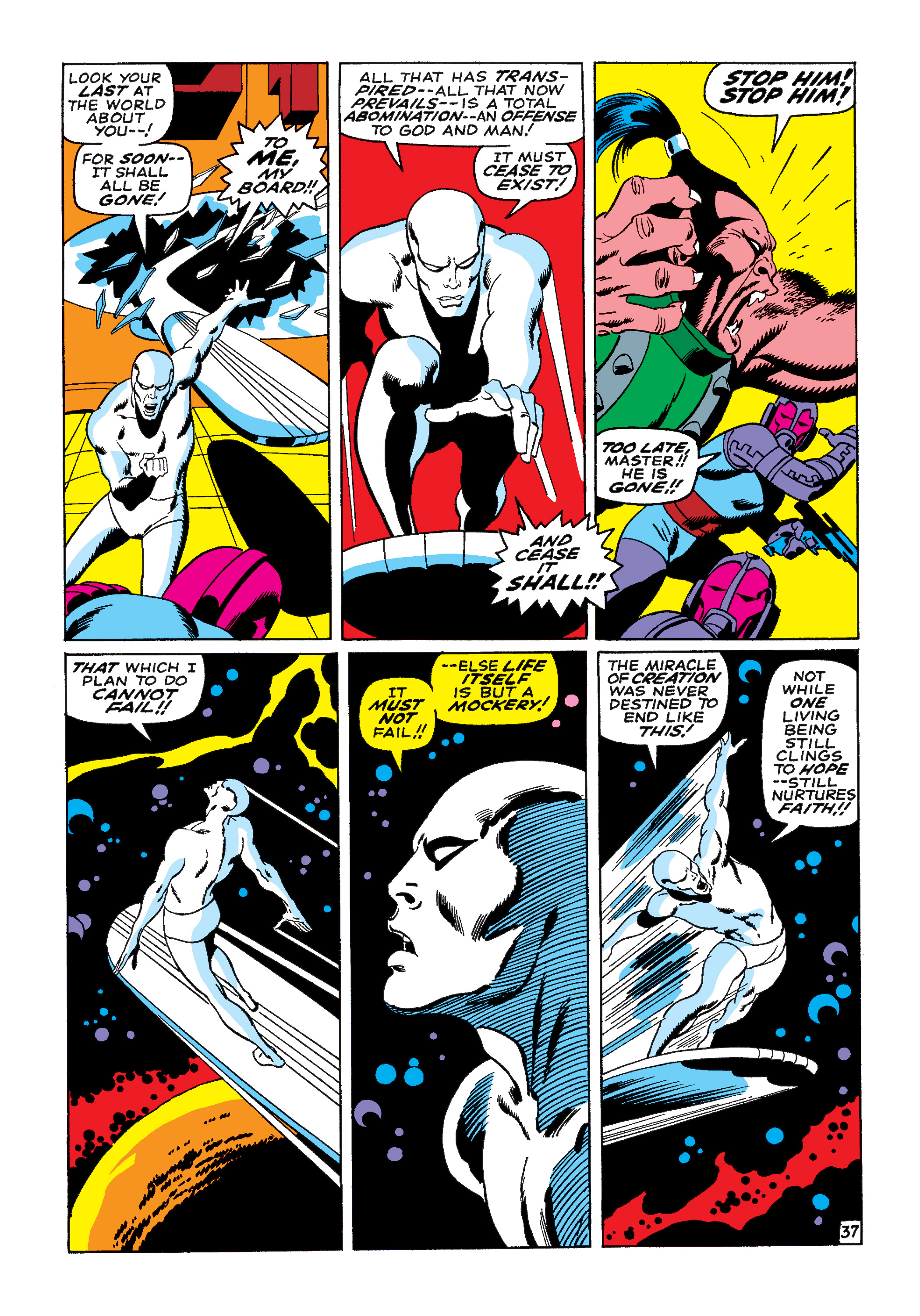 Read online Marvel Masterworks: The Silver Surfer comic -  Issue # TPB 1 (Part 3) - 45