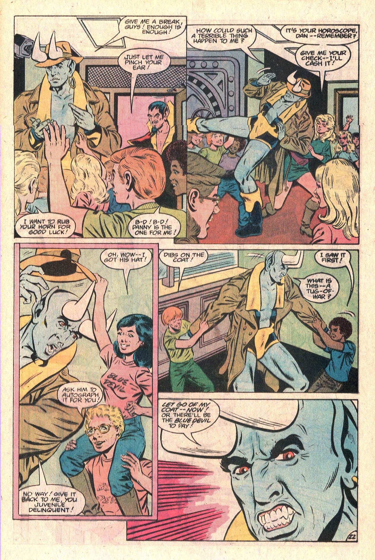 Read online Blue Devil comic -  Issue #31 - 22