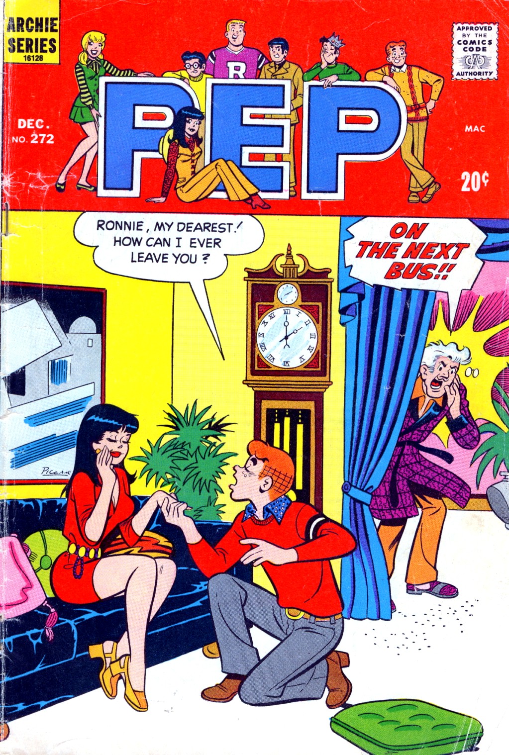 Read online Pep Comics comic -  Issue #272 - 1