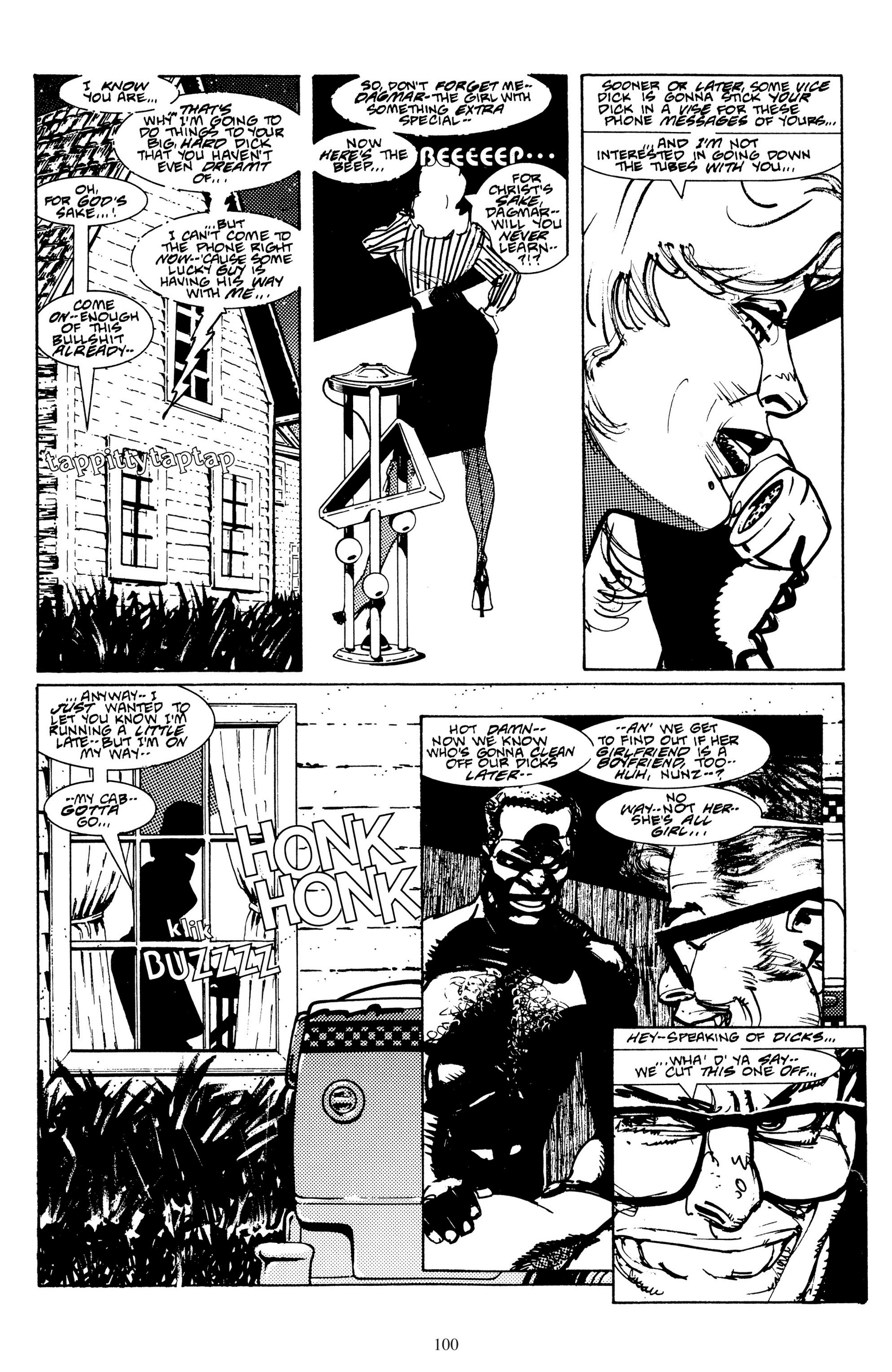 Read online Black Kiss comic -  Issue # TPB - 101