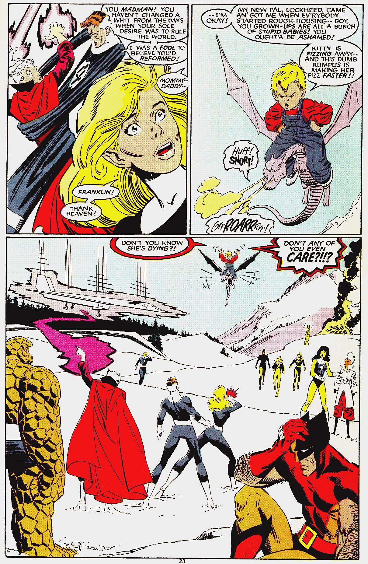 Read online Fantastic Four vs. X-Men comic -  Issue #4 - 24