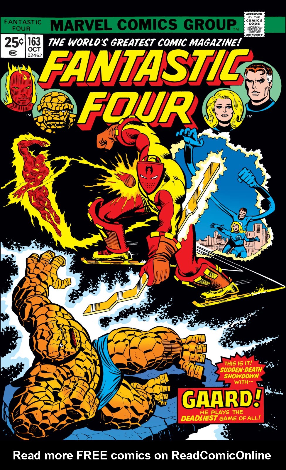 Read online Fantastic Four (1961) comic -  Issue #163 - 1