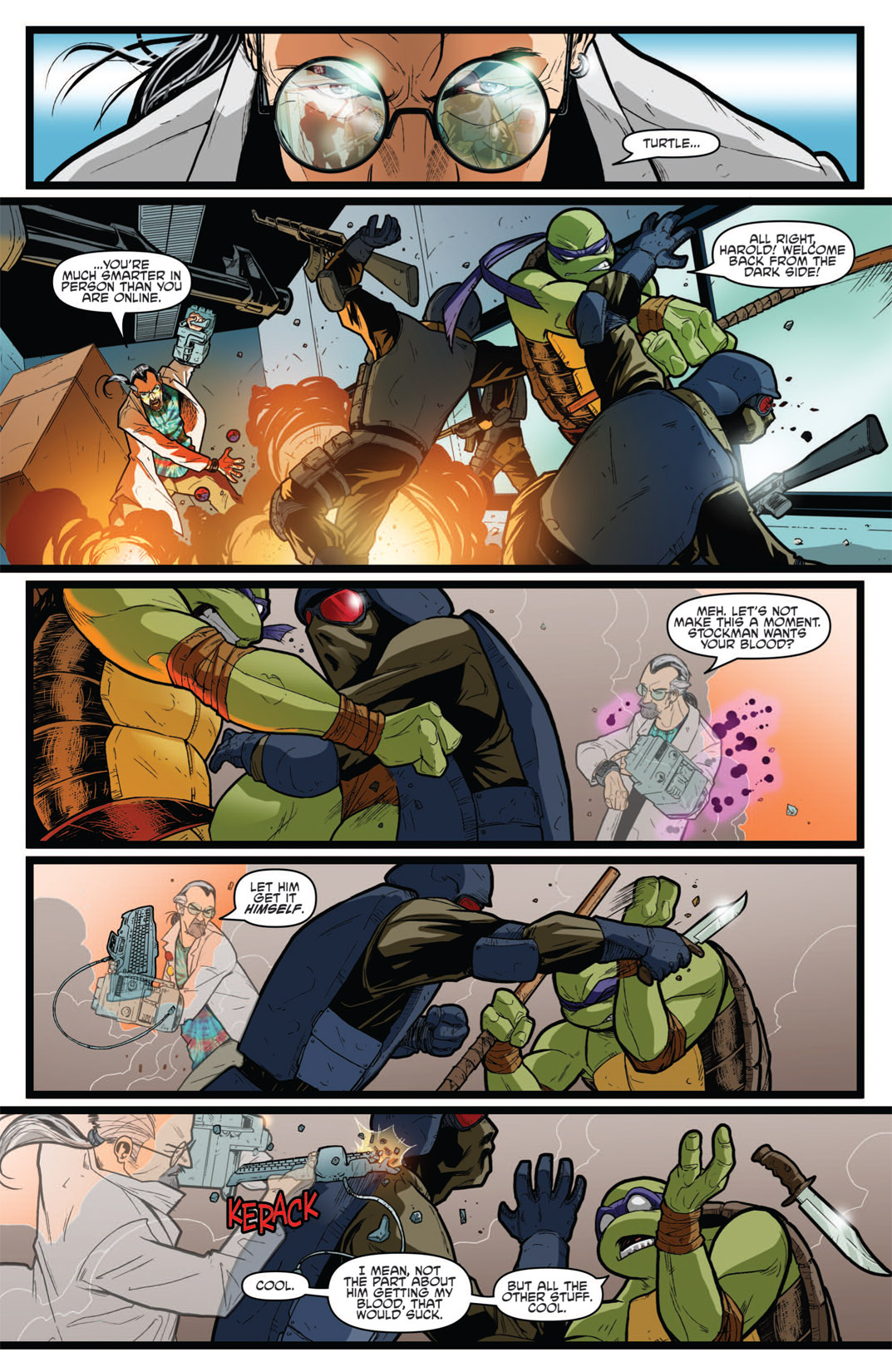 Read online Teenage Mutant Ninja Turtles Micro-Series comic -  Issue #3 - 23