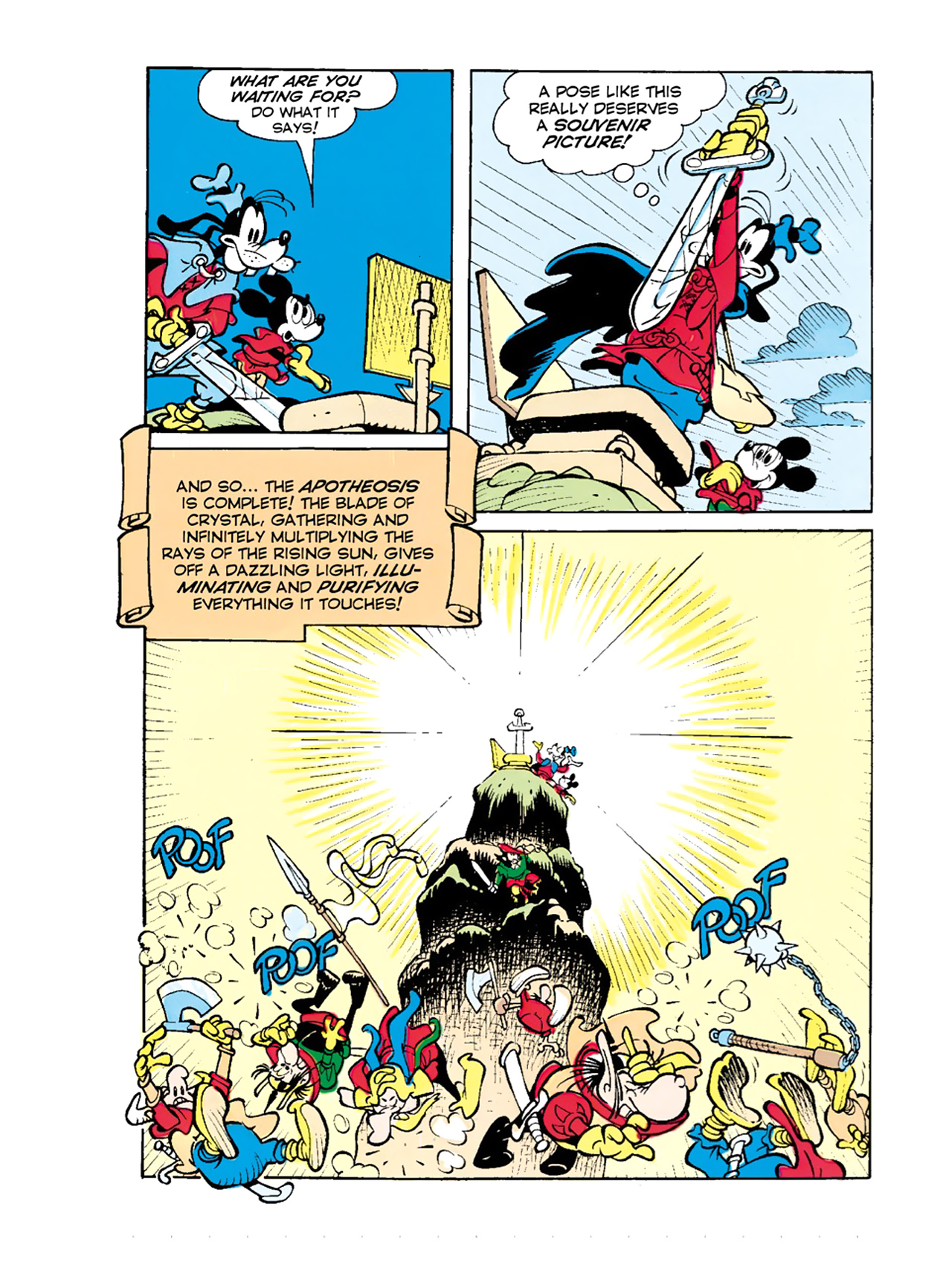 Read online Mickey Mouse in the Sword of Ice comic -  Issue #3 - 36