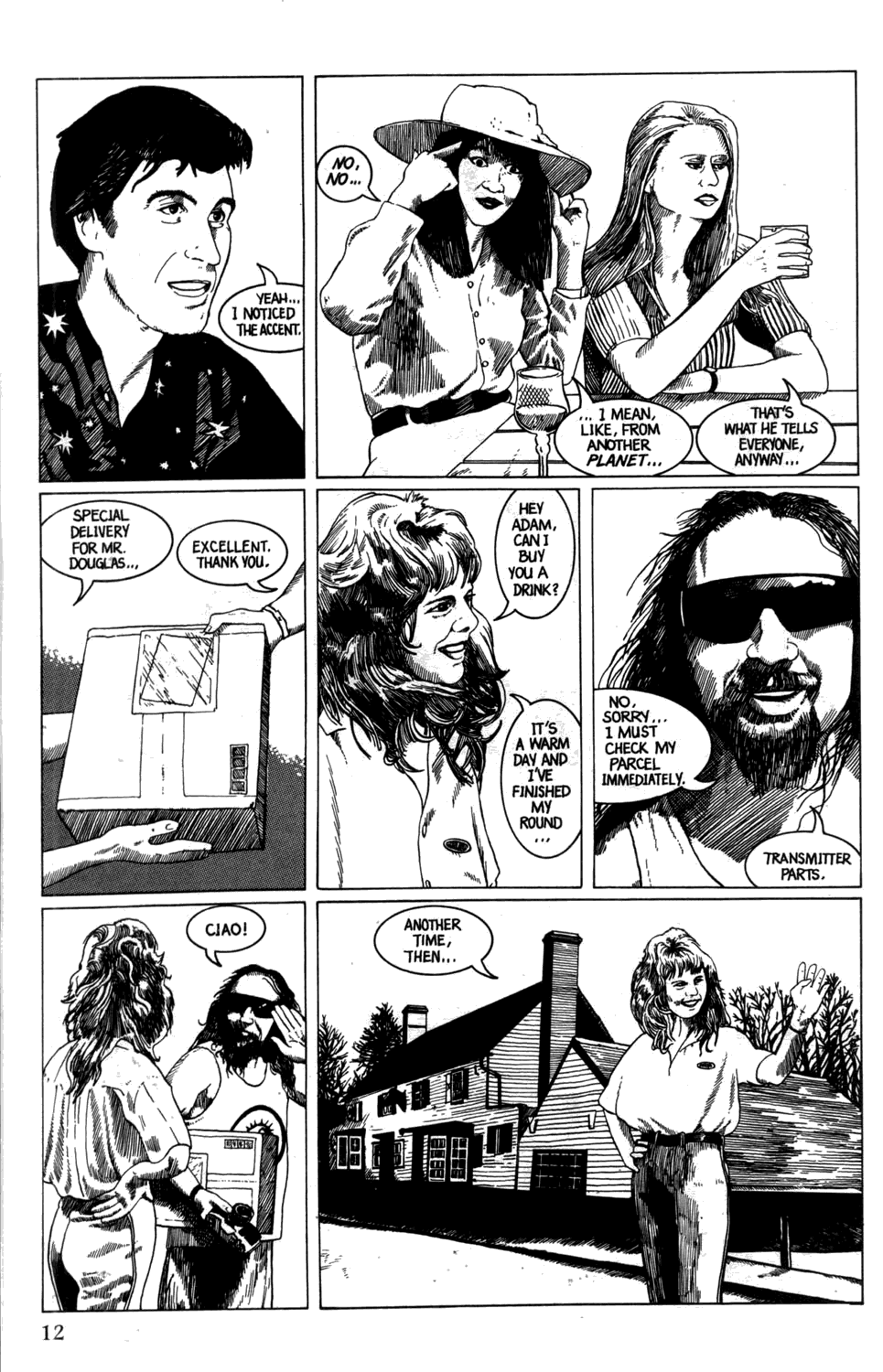 Read online Strangehaven comic -  Issue #2 - 12