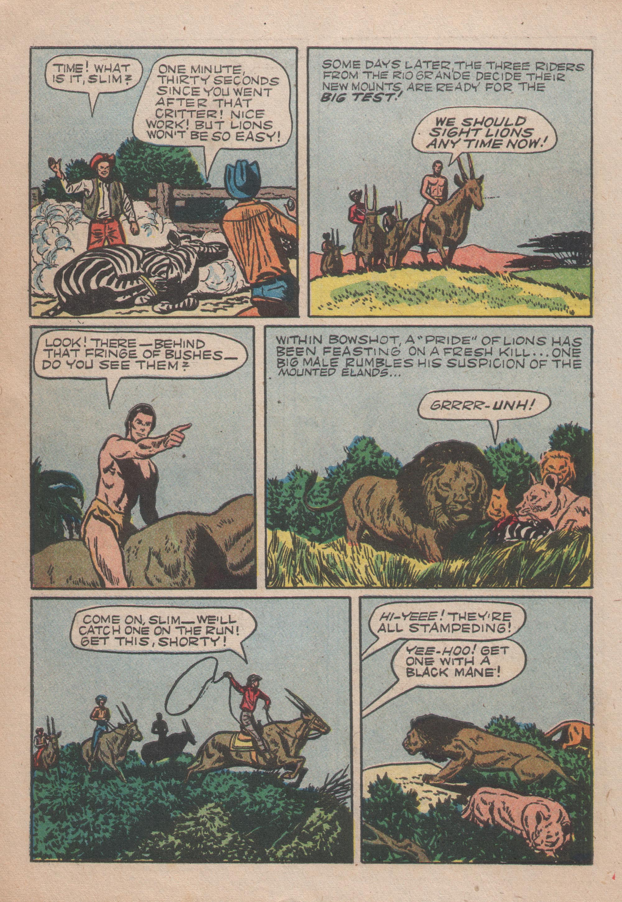 Read online Tarzan (1948) comic -  Issue #33 - 10