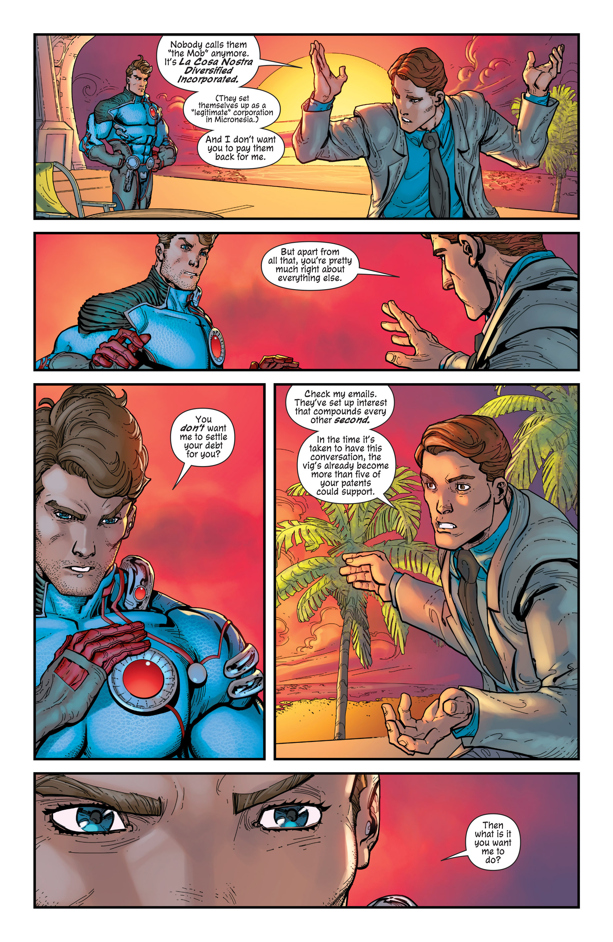 Read online The Infinite Adventures of Jonas Quantum comic -  Issue #4 - 12