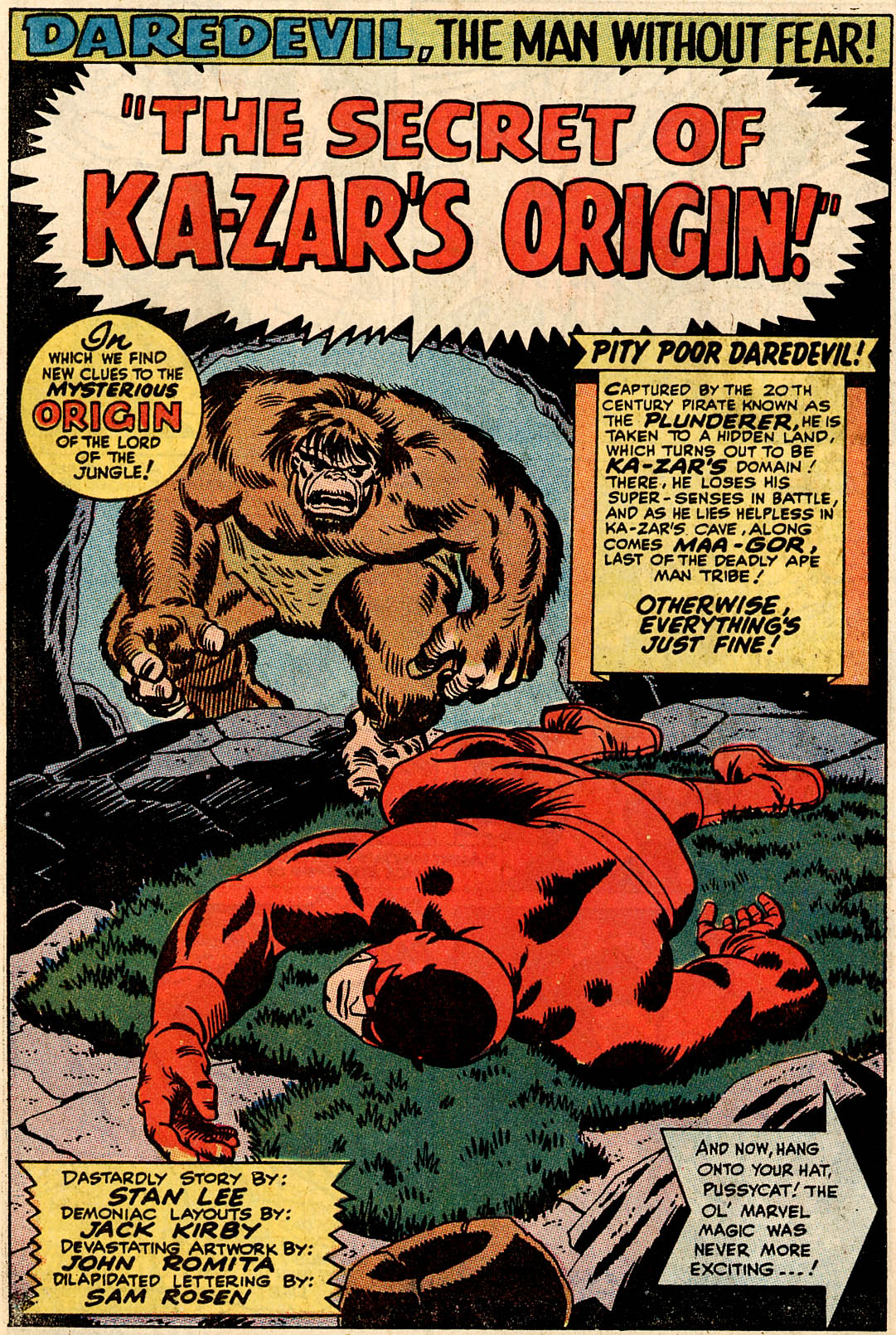 Read online Ka-Zar (1970) comic -  Issue #2 - 33