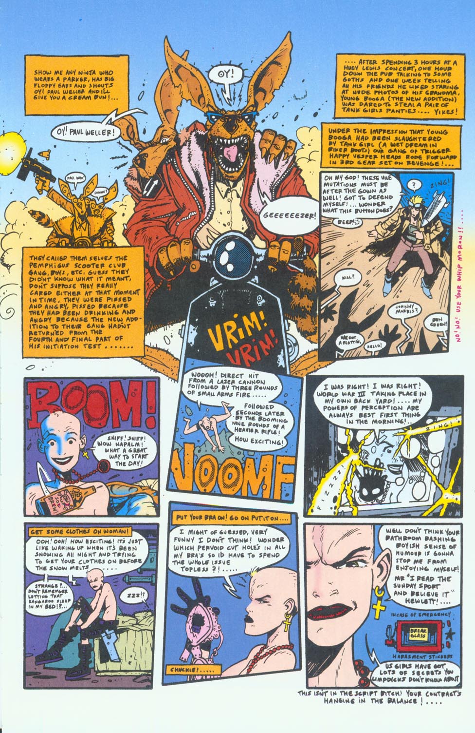 Read online Hewlett and Martin's Tank Girl comic -  Issue # TPB - 41