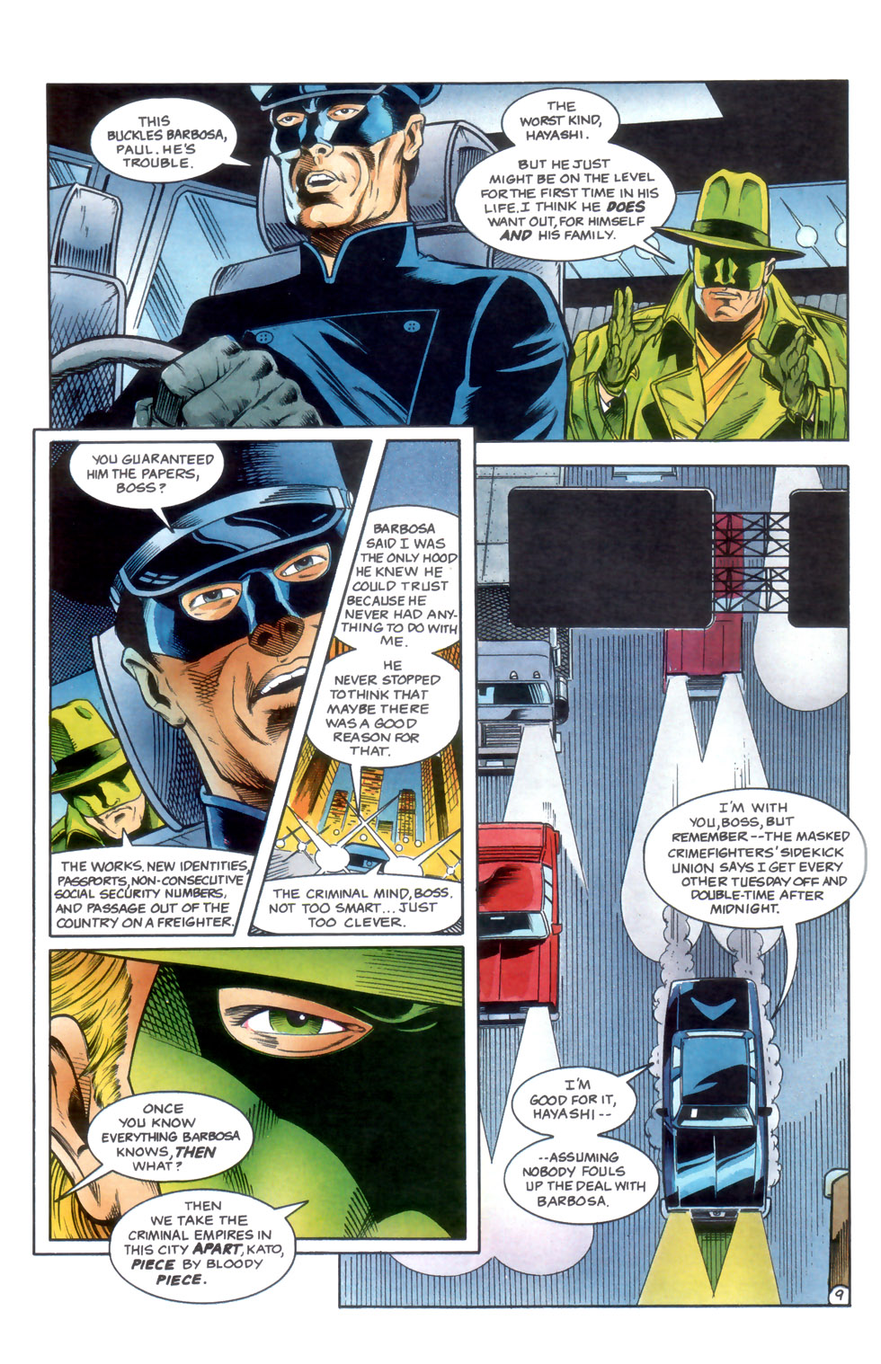 Read online The Green Hornet (1991) comic -  Issue #9 - 10