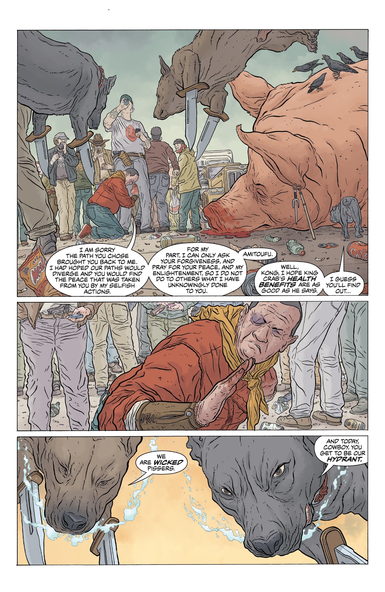 Read online The Shaolin Cowboy: Who'll Stop the Reign? comic -  Issue #3 - 21