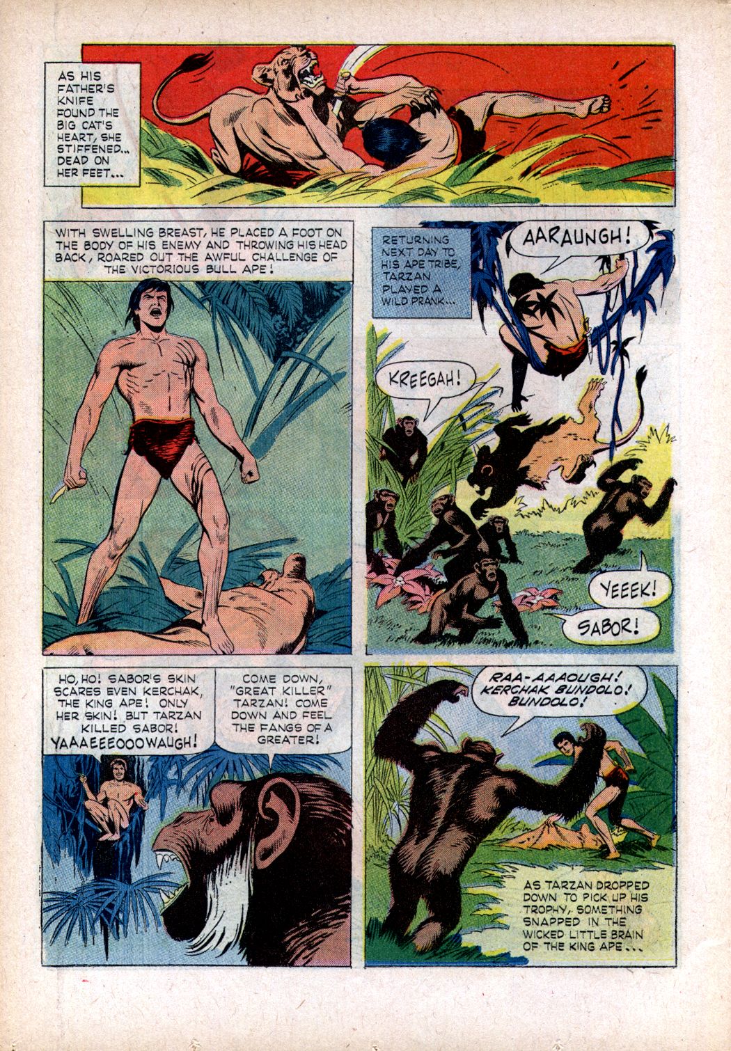 Read online Tarzan (1962) comic -  Issue #155 - 12