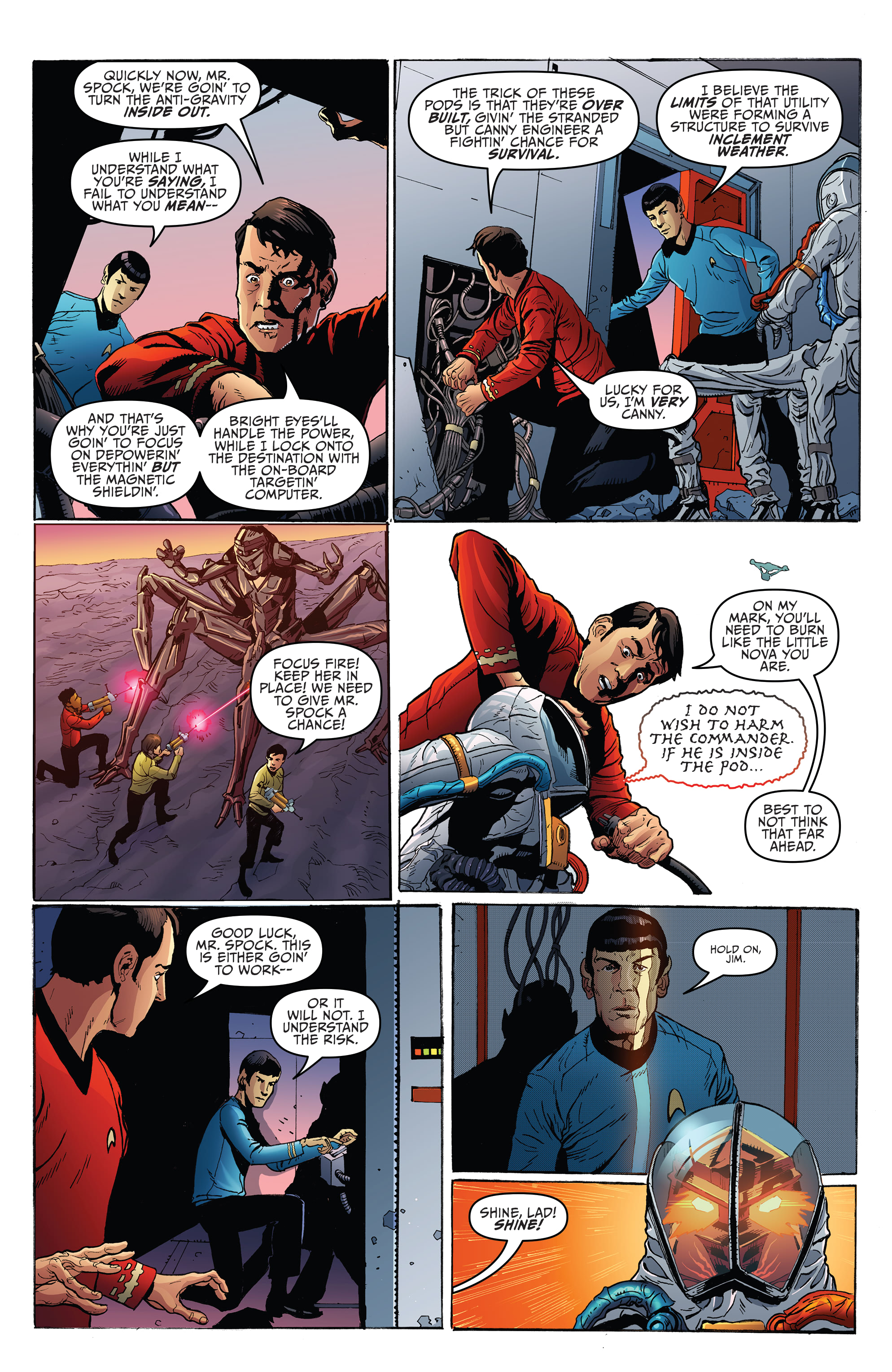 Read online Star Trek: Year Five comic -  Issue #12 - 12