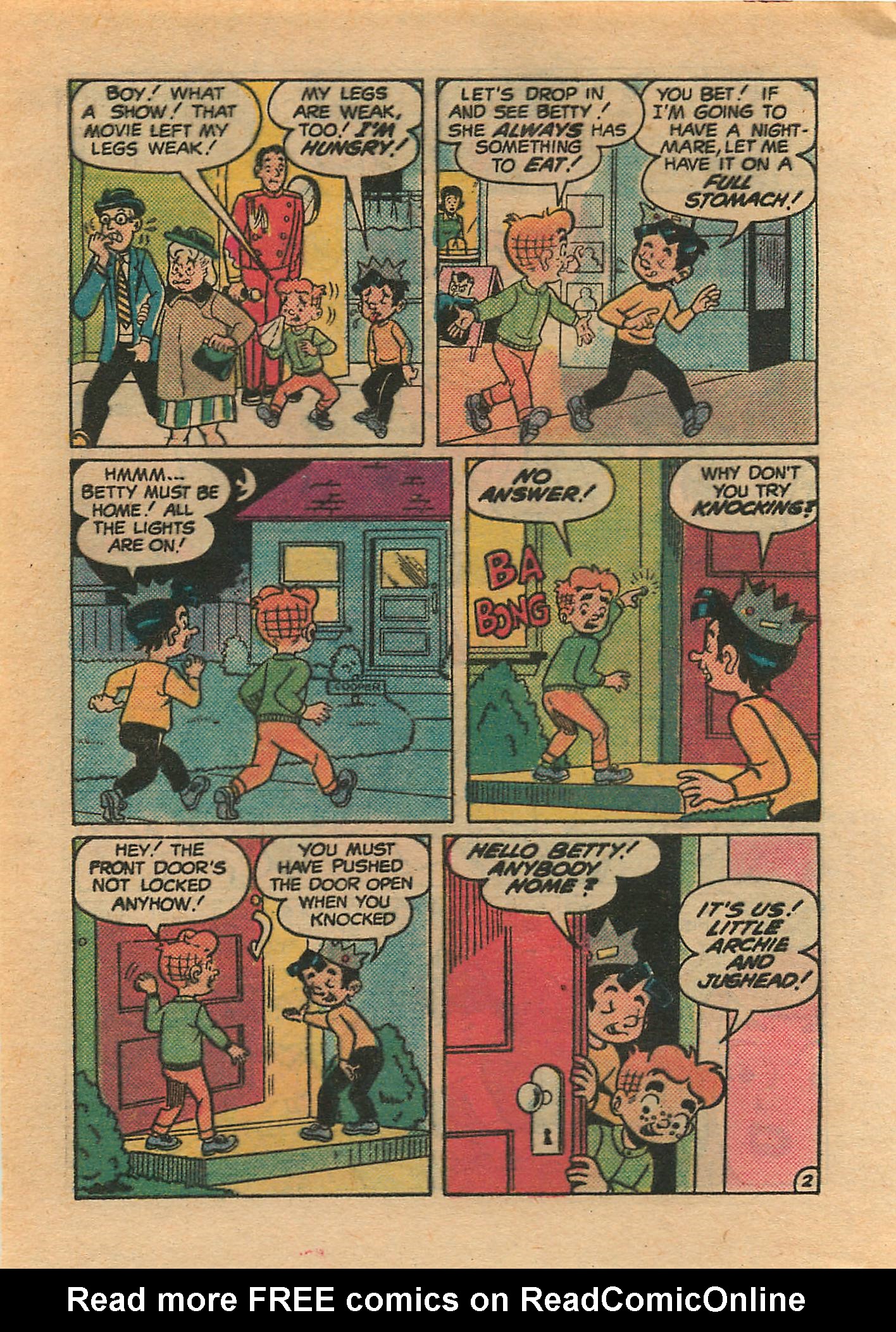 Read online Little Archie Comics Digest Magazine comic -  Issue #9 - 99