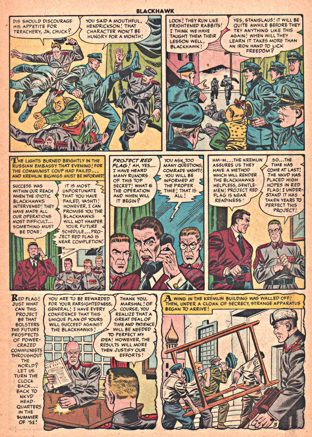 Read online Blackhawk (1957) comic -  Issue #83 - 5