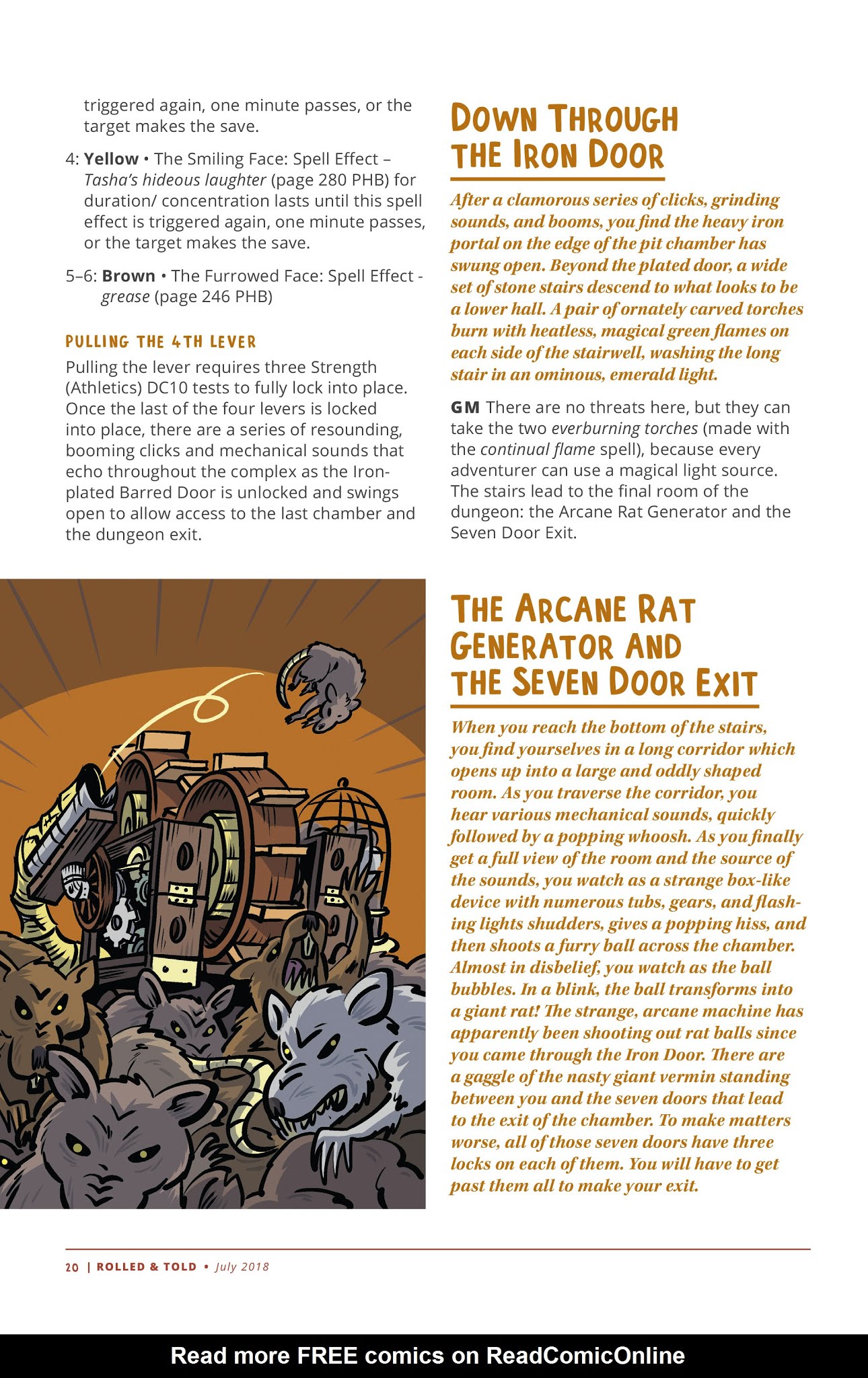 Read online Rolled & Told comic -  Issue #0 - 17