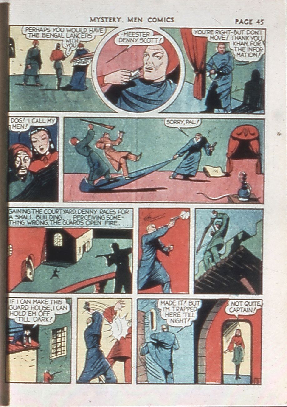 Read online Mystery Men Comics comic -  Issue #8 - 47