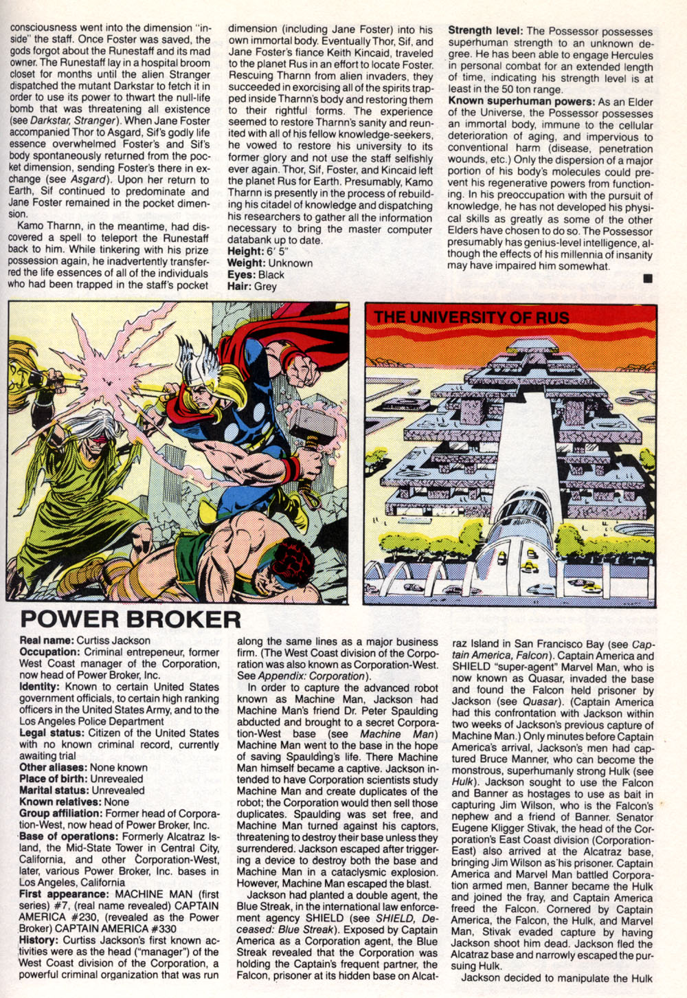 Read online The Official Handbook of the Marvel Universe Deluxe Edition comic -  Issue #10 - 20