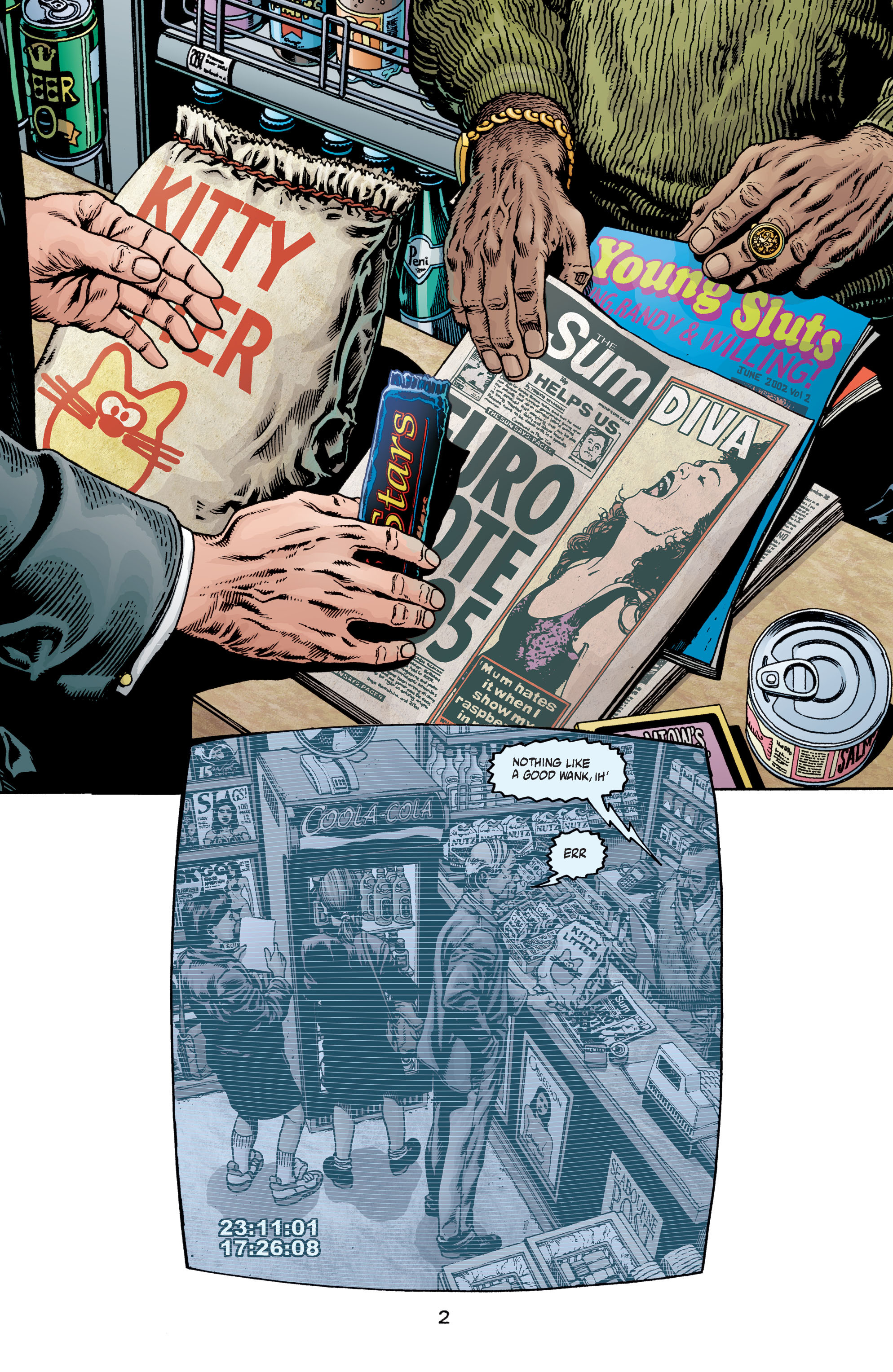 Read online The Filth comic -  Issue #1 - 3