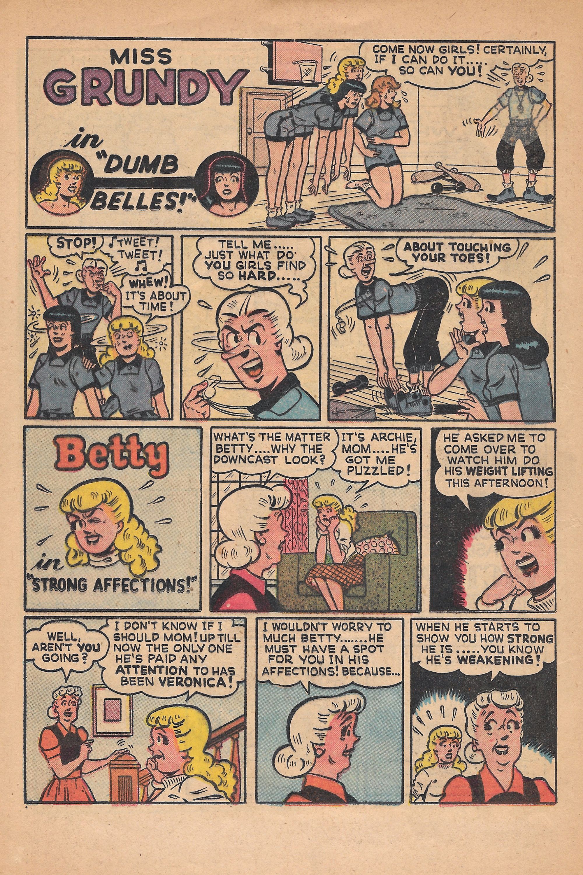 Read online Archie's Joke Book Magazine comic -  Issue #19 - 20