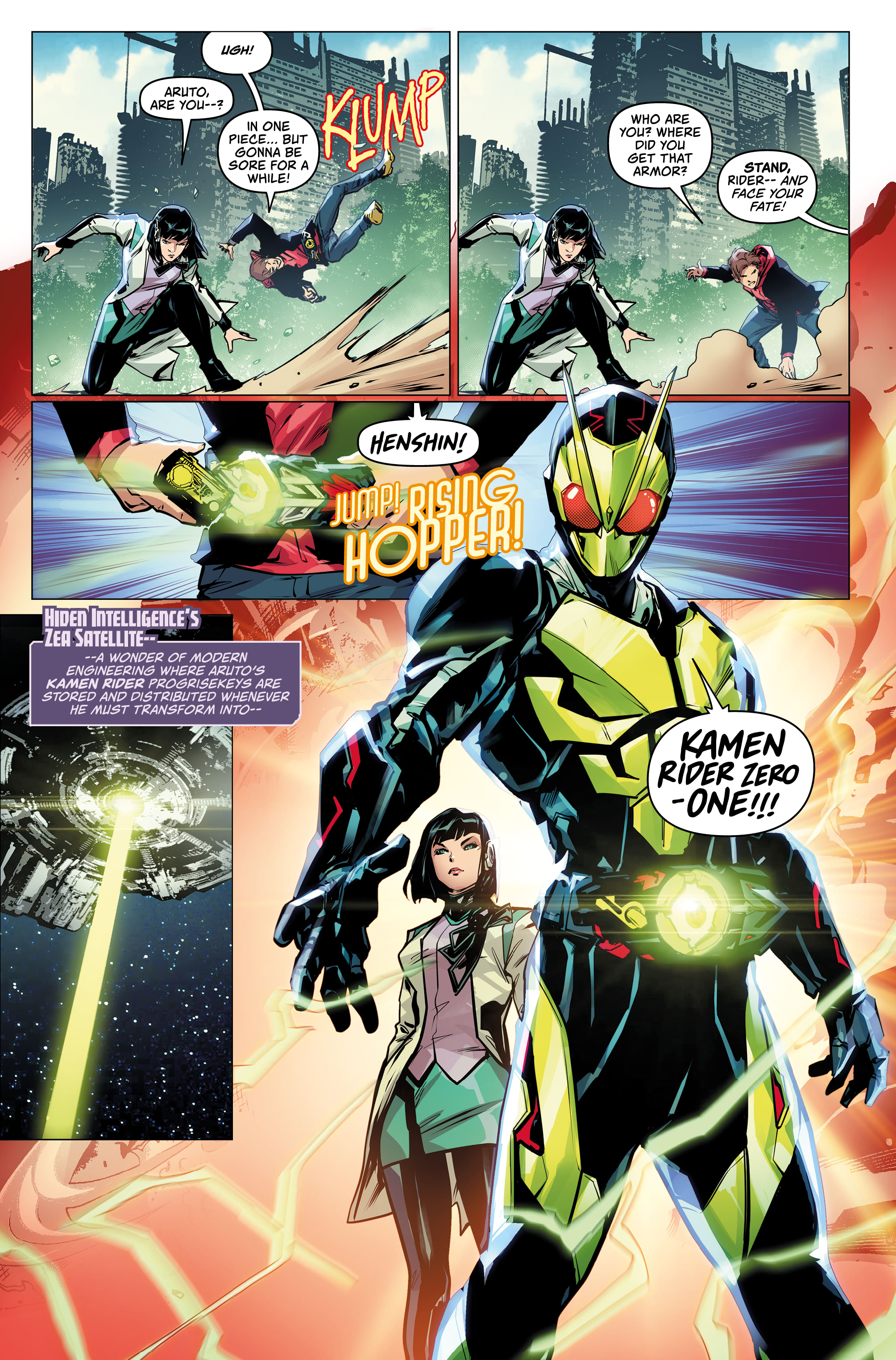 Read online Kamen Rider Zero-One comic -  Issue #1 - 10