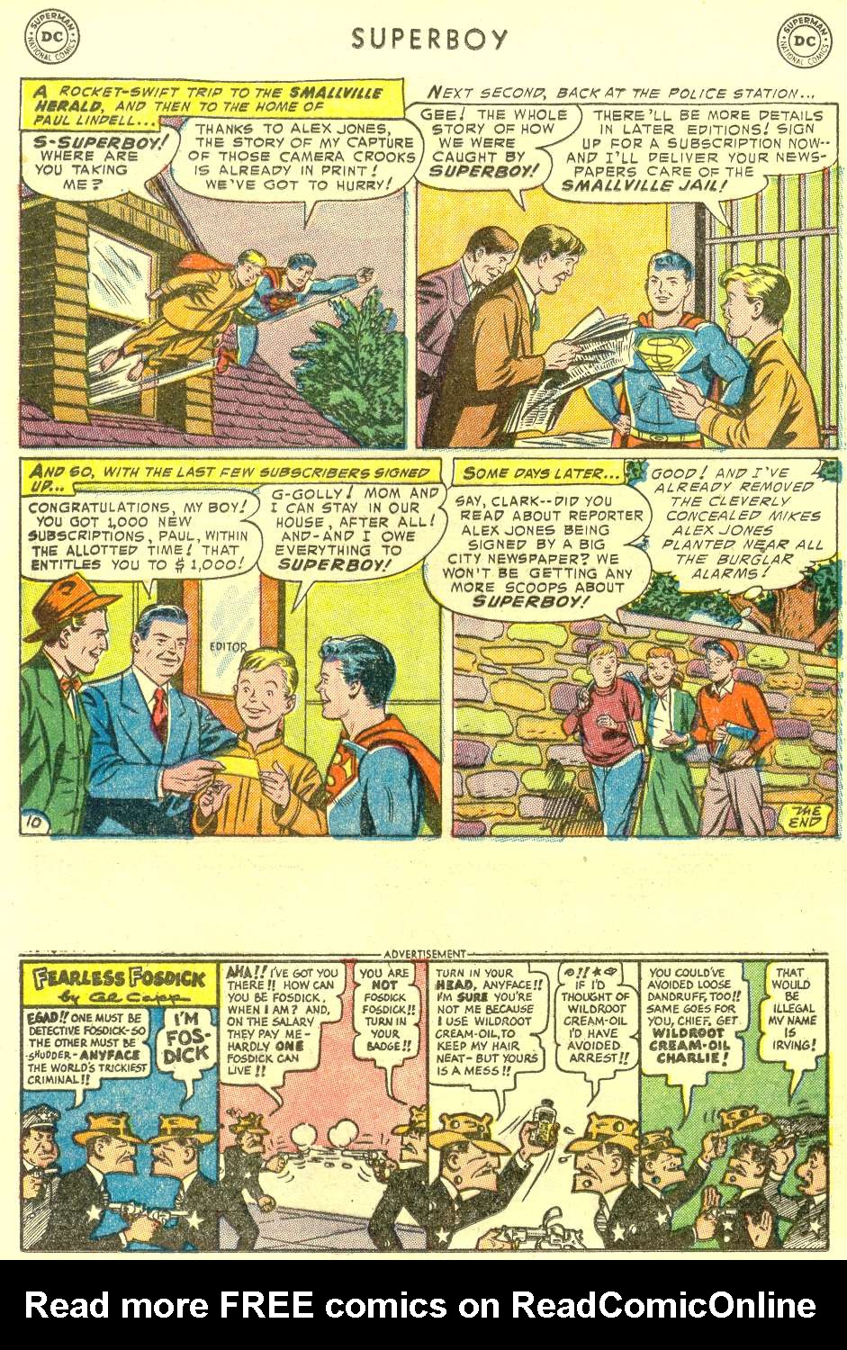 Read online Superboy (1949) comic -  Issue #31 - 21