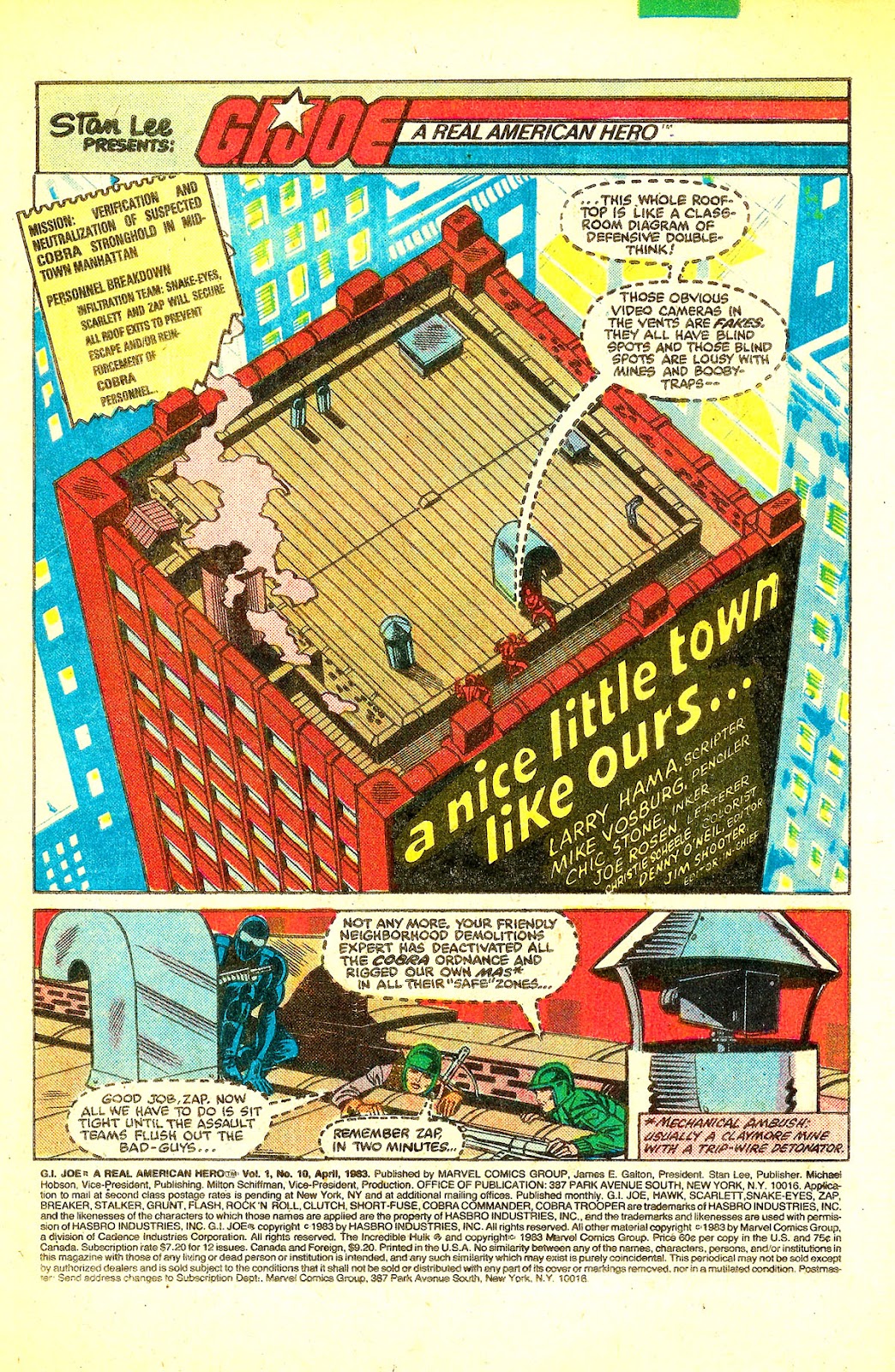 G.I. Joe: A Real American Hero issue 10 - Page 2