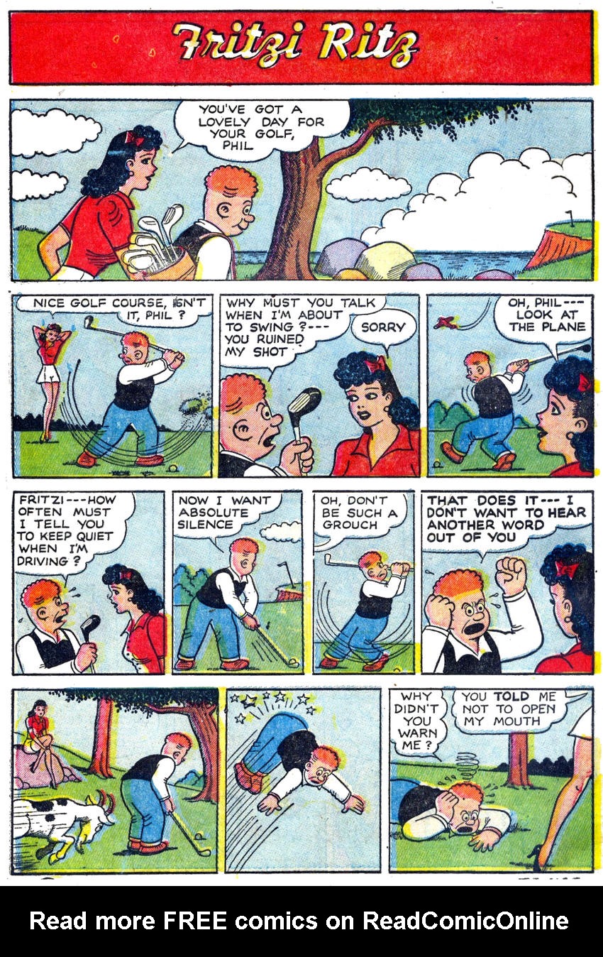 Read online Fritzi Ritz (1953) comic -  Issue #49 - 5