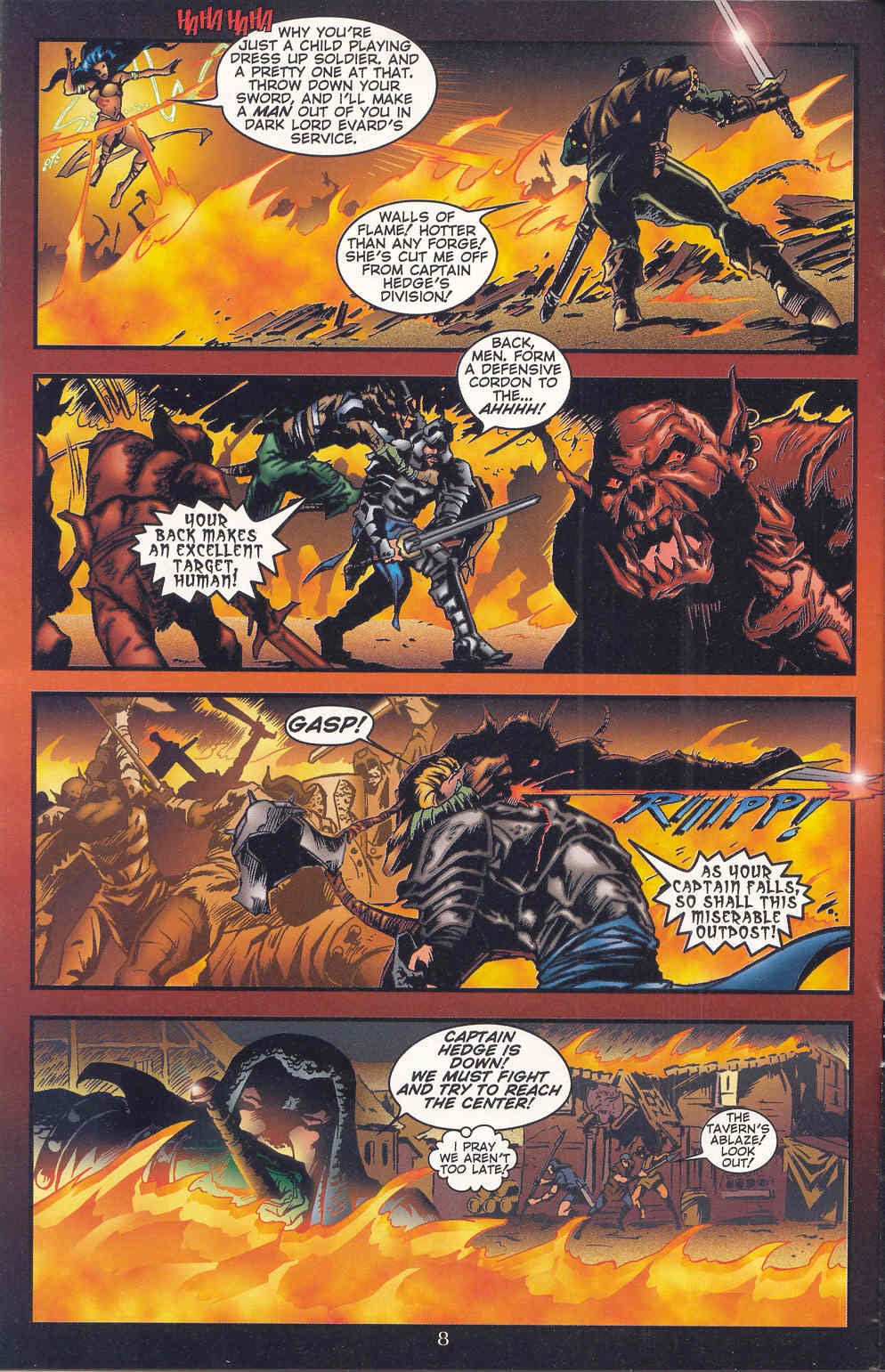 Read online Dungeons & Dragons: Tempests Gate comic -  Issue #1 - 9