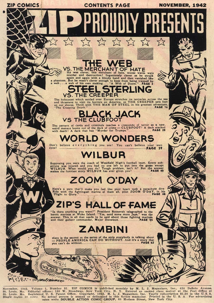 Read online Zip Comics comic -  Issue #31 - 2