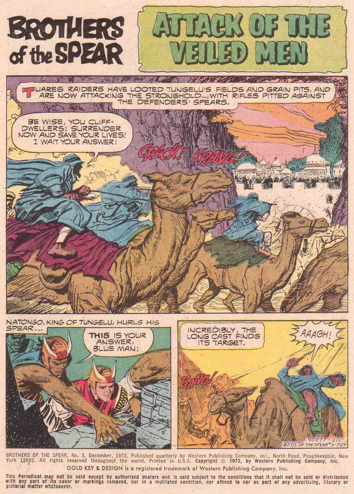 Read online Brothers of the Spear comic -  Issue #3 - 3