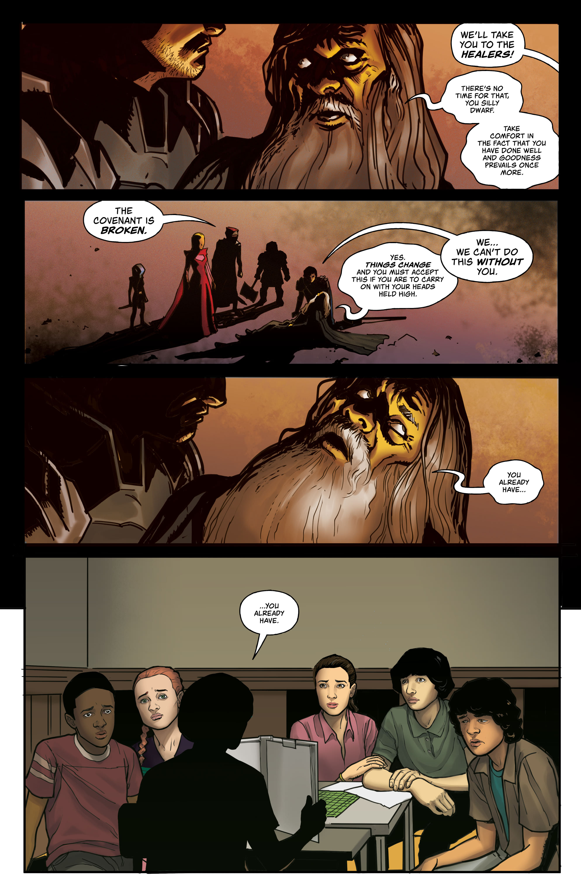 Read online Stranger Things and Dungeons & Dragons comic -  Issue #4 - 17