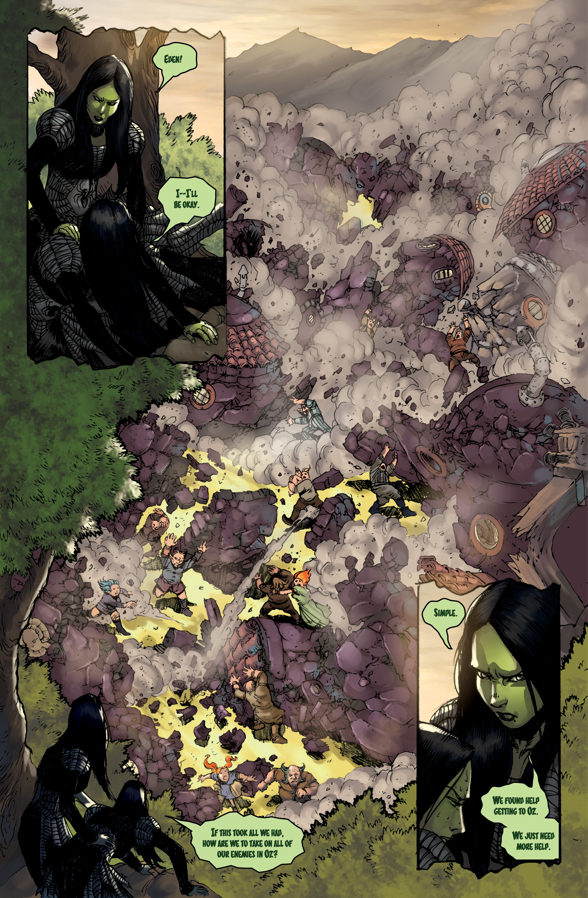 Read online The Steam Engines of Oz: The Geared Leviathan comic -  Issue #1 - 14