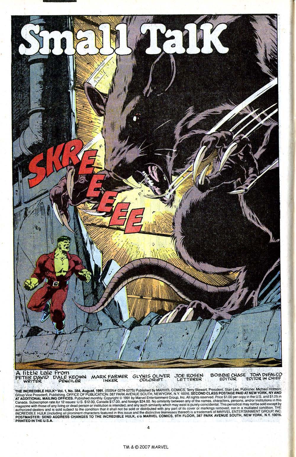 Read online The Incredible Hulk (1968) comic -  Issue #384 - 6