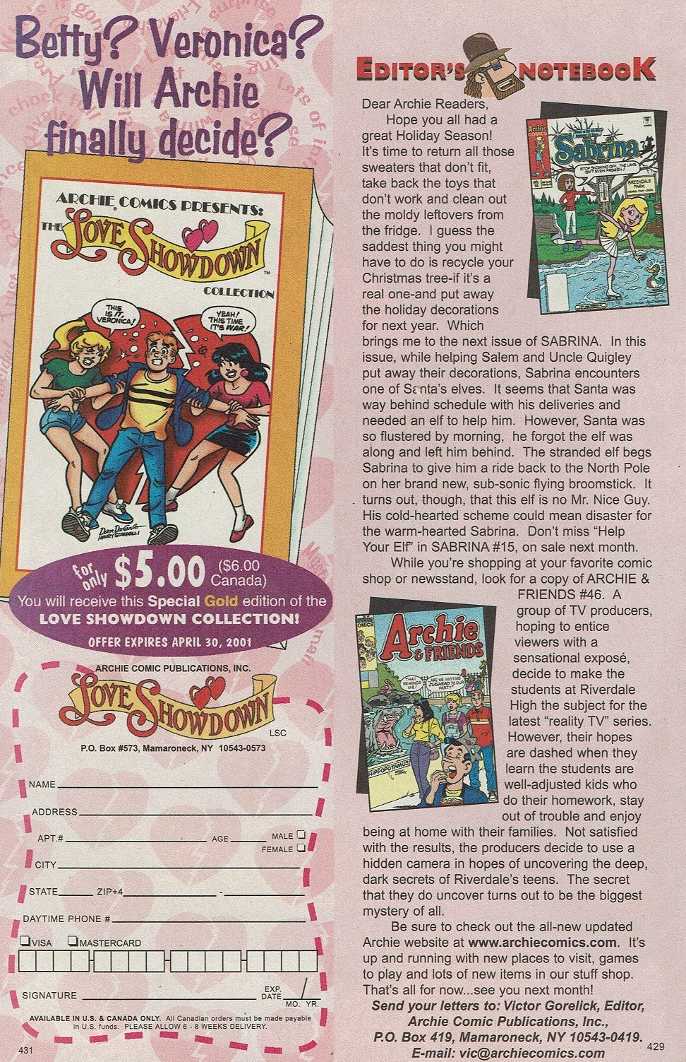 Read online Archie & Friends (1992) comic -  Issue #46 - 19