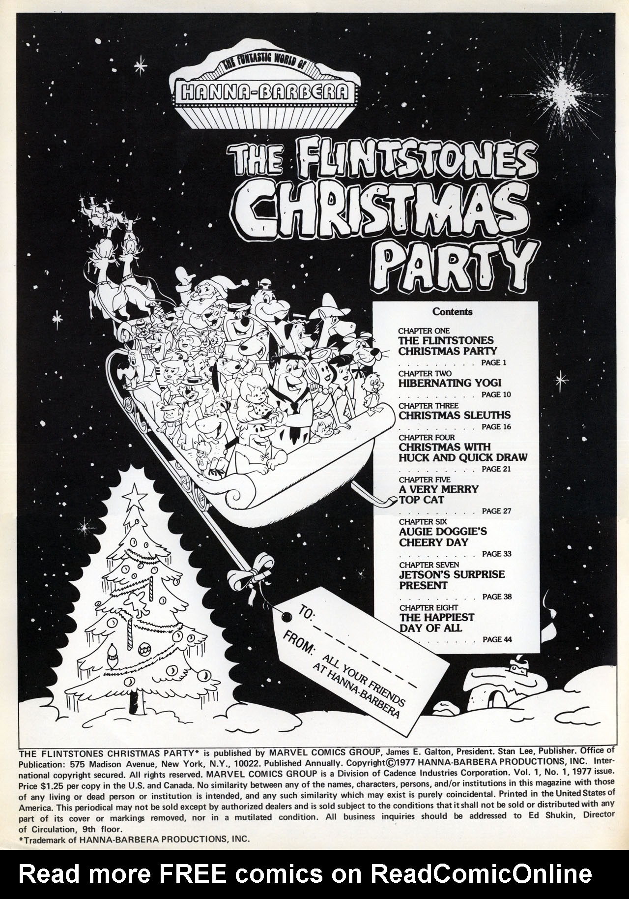 Read online The Flintstones Christmas Party comic -  Issue # Full - 2