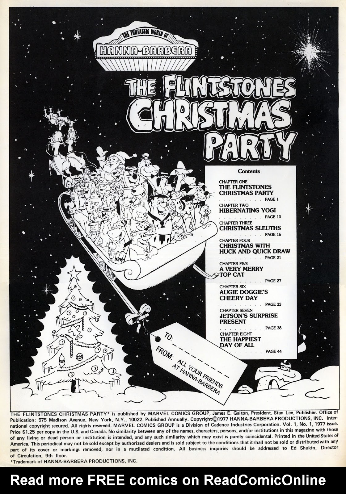 The Flintstones Christmas Party issue Full - Page 2