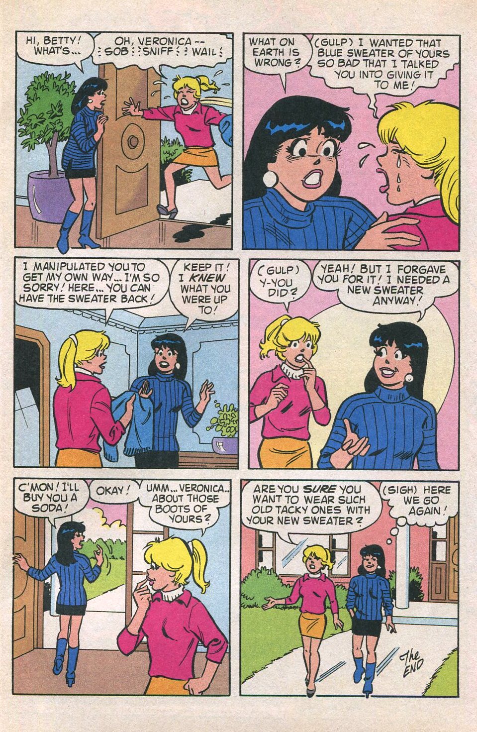 Read online Betty and Veronica (1987) comic -  Issue #100 - 33