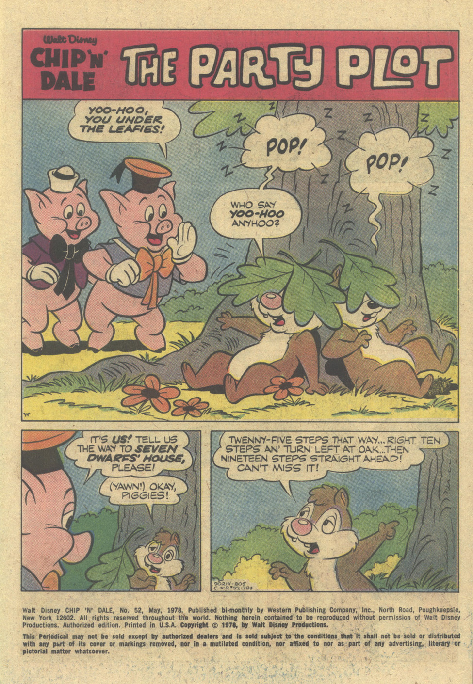 Read online Walt Disney Chip 'n' Dale comic -  Issue #52 - 3