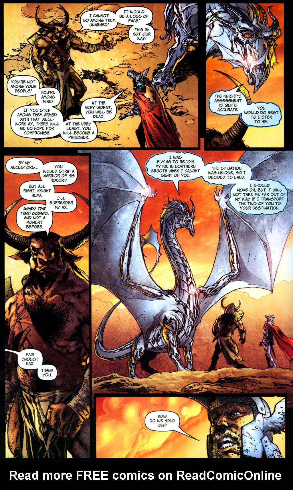 Read online Dragonlance: The Legend of Huma comic -  Issue #2 - 8