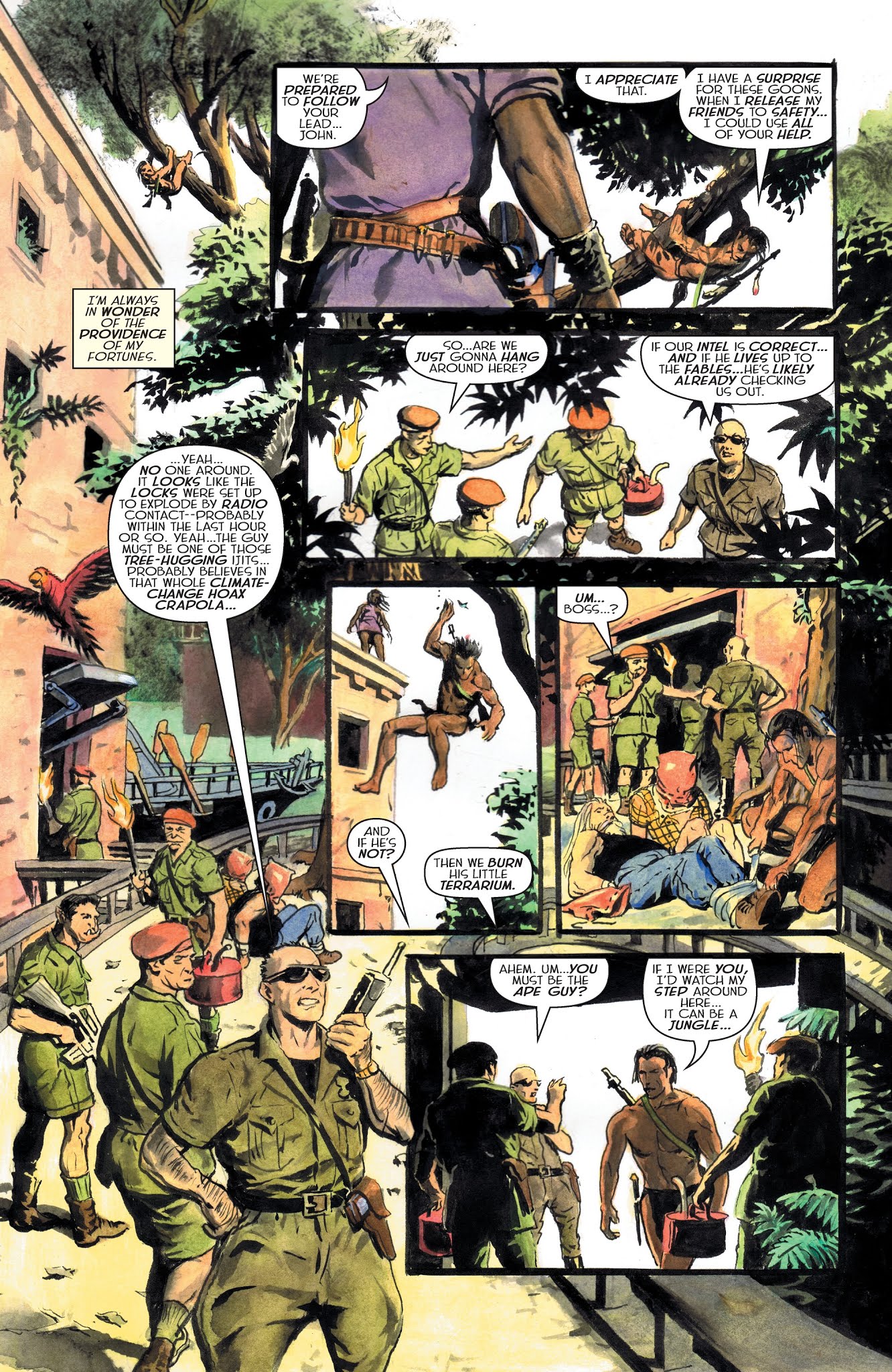 Read online The Once and Future Tarzan comic -  Issue # TPB - 25
