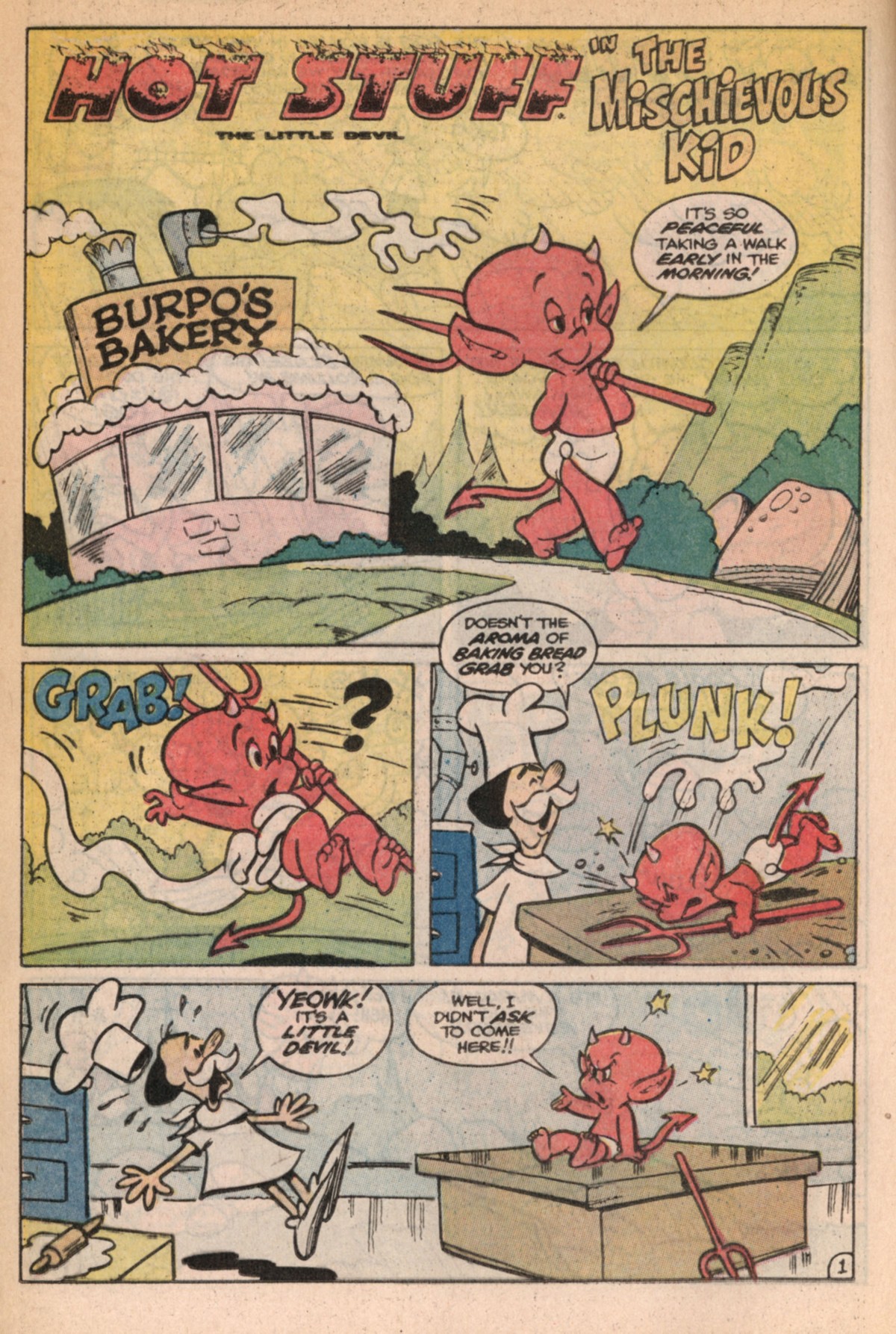 Read online Hot Stuff, the Little Devil comic -  Issue #165 - 12