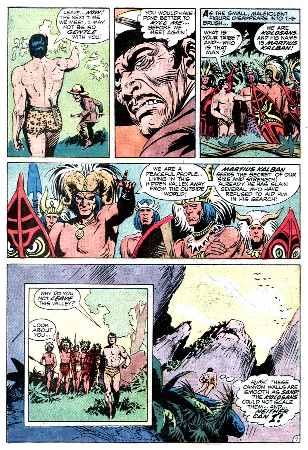 Read online Tarzan (1972) comic -  Issue #211 - 10