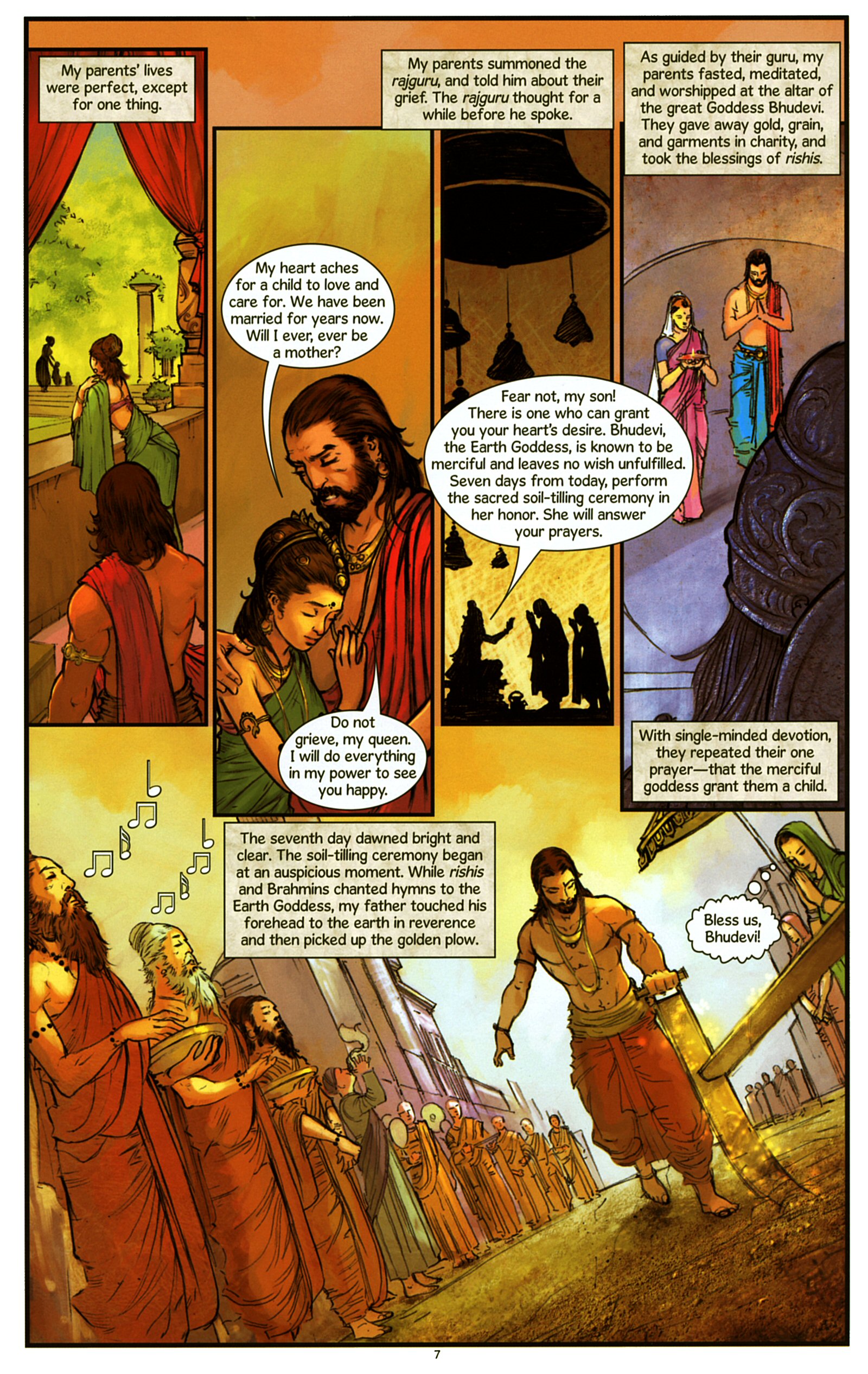 Read online Sita Daughter of the Earth comic -  Issue # TPB - 11