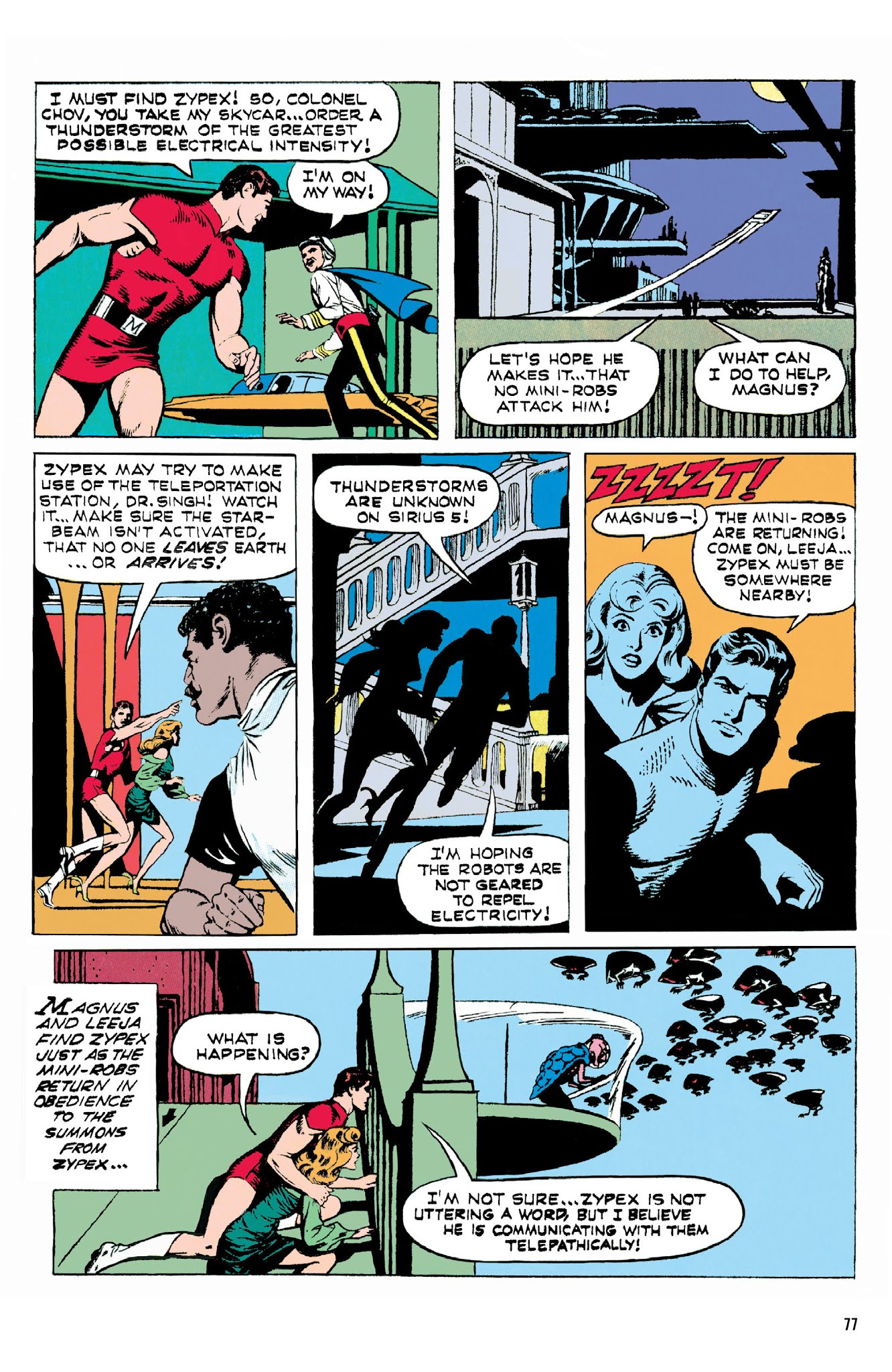 Read online Magnus, Robot Fighter Archives comic -  Issue # TPB 3 (Part 1) - 77