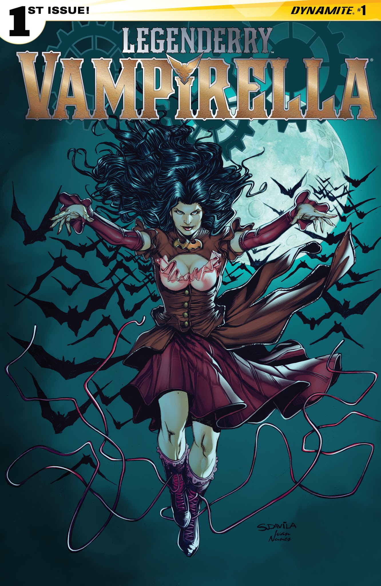 Read online Legenderry: Vampirella comic -  Issue #1 - 3